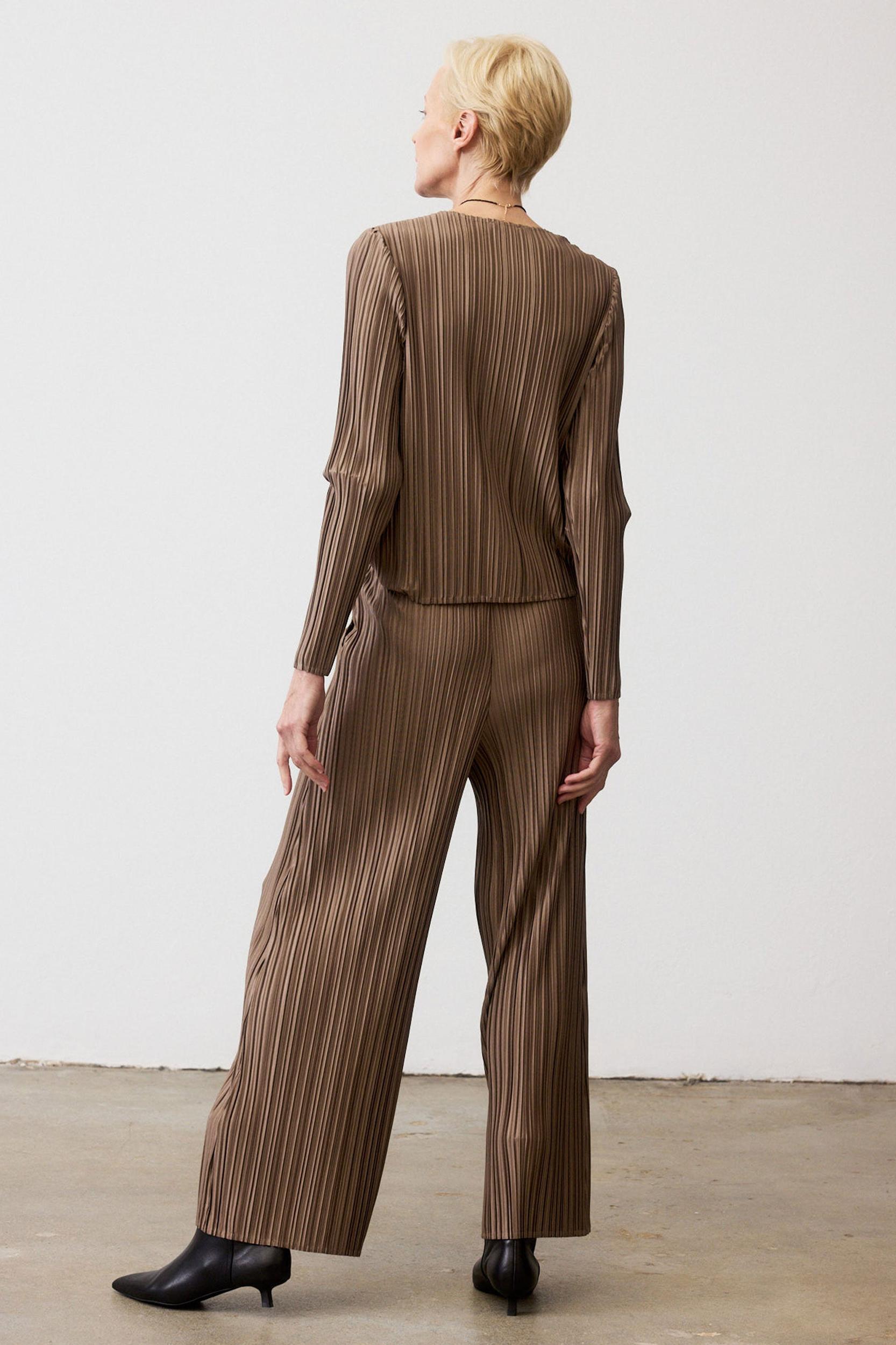 Relaxed Pleated Top Product Image