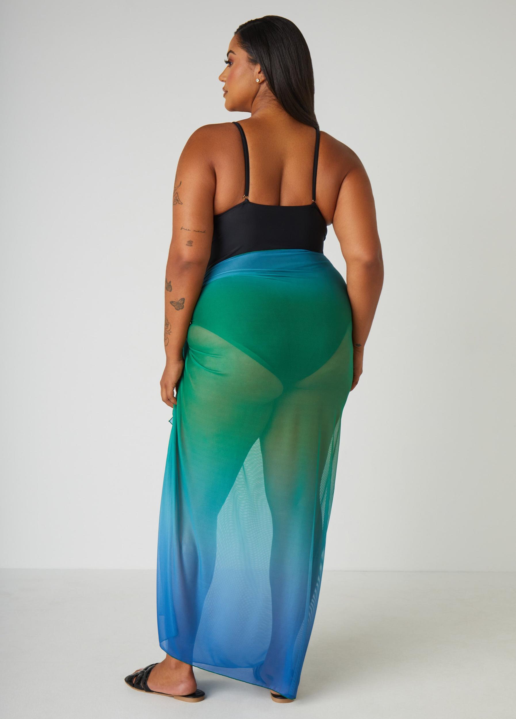 Ombre Mesh Sarong Product Image