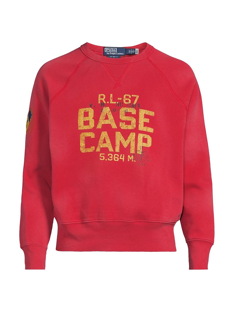 Mens Seasonal Fleece Crewneck Sweatshirt Product Image