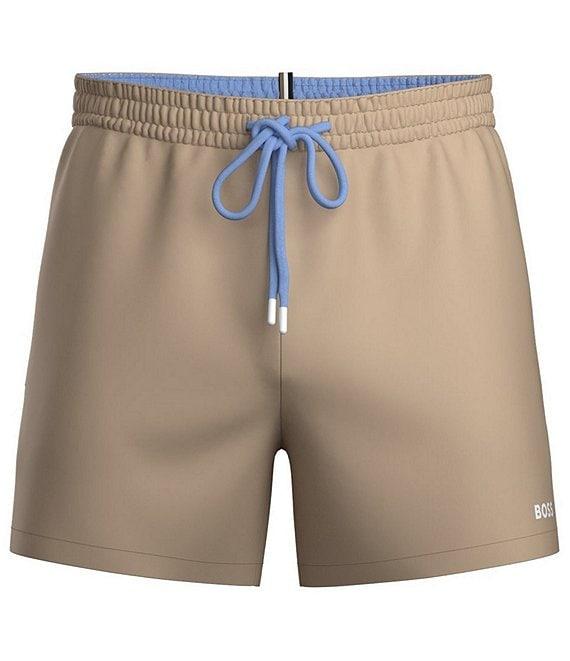 Hugo Boss Tio 5.5#double; Inseam Swim Trunks Product Image