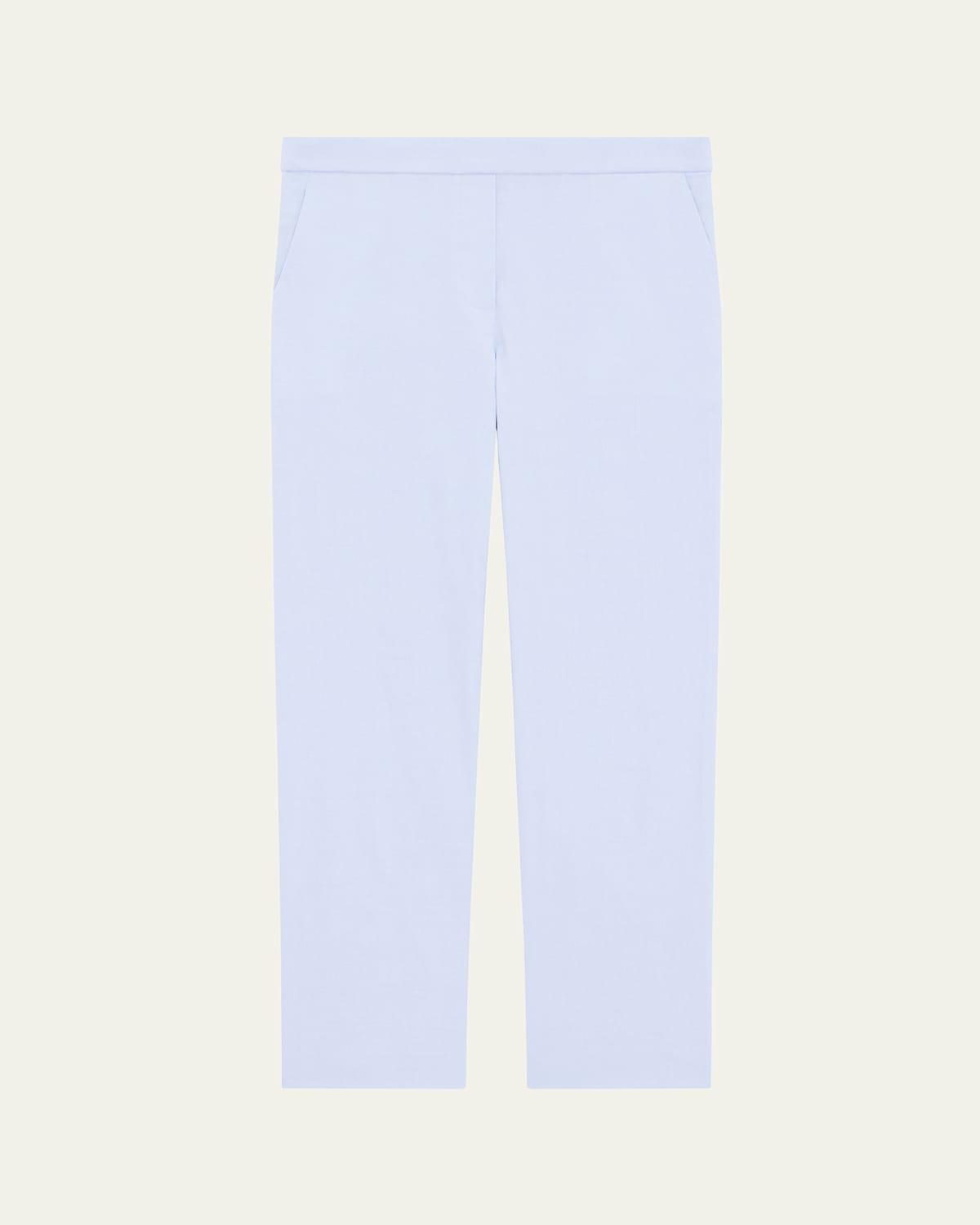 Womens Treeca Linen Pull-On Crop Pants Product Image