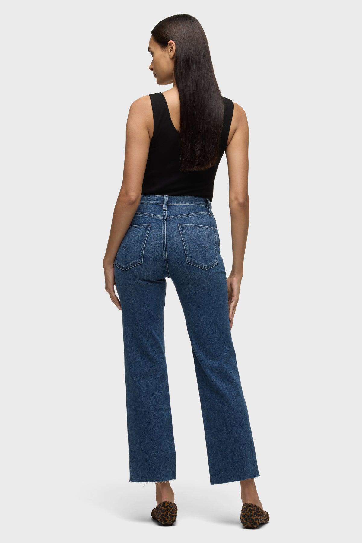 Remi High-Rise Straight Ankle Jean Female Product Image