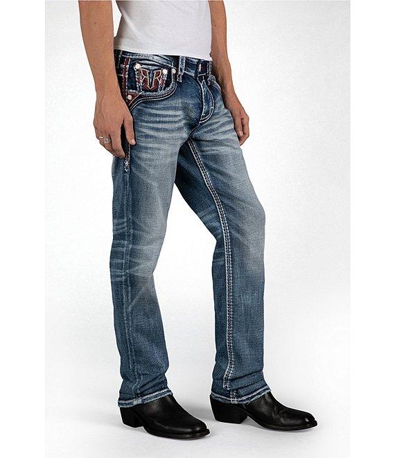Rock Revival Hayes Classic Fit Straight Leg Jeans Product Image