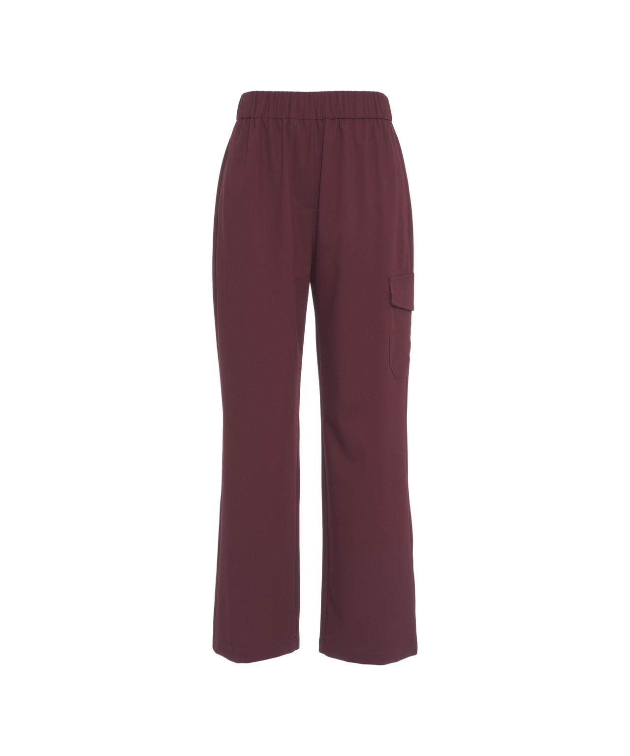 Wide leg pants with cargo pockets Product Image