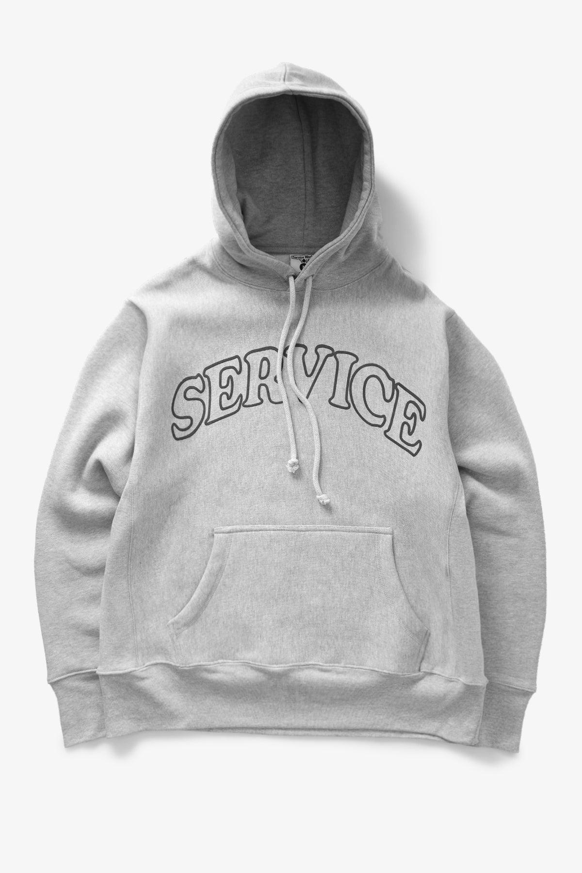 Arch Logo Hoodie - Marl Grey Product Image