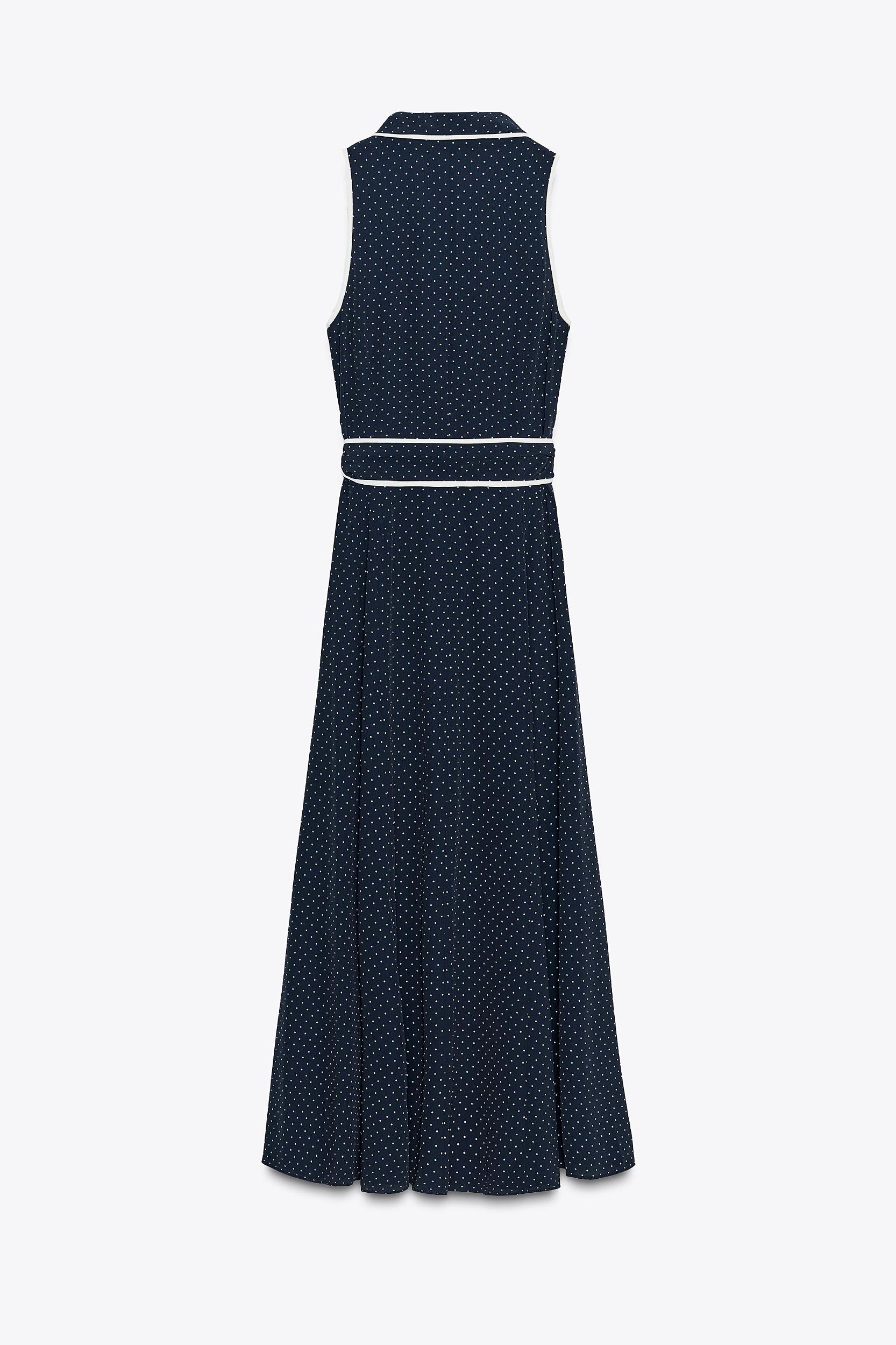 POLKA DOT MIDI DRESS Product Image