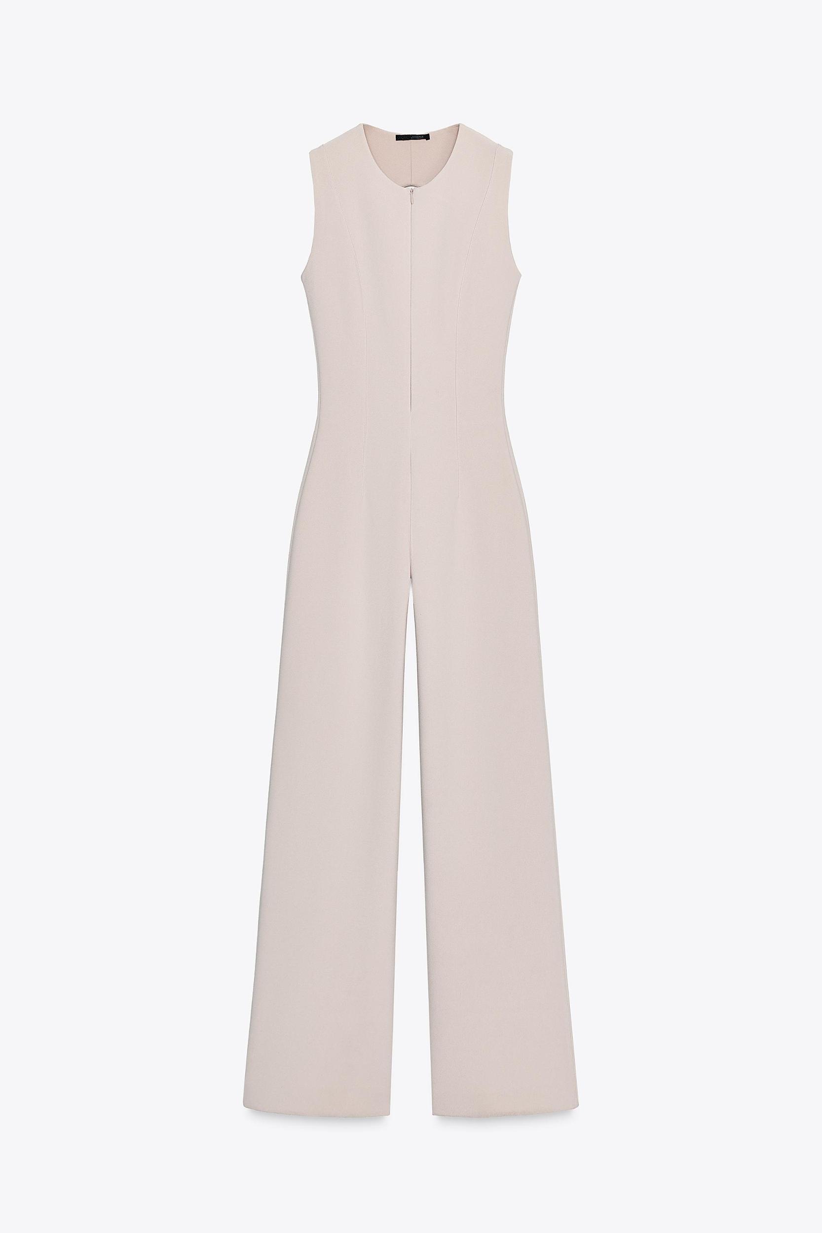 LONG CREPE JUMPSUIT Product Image