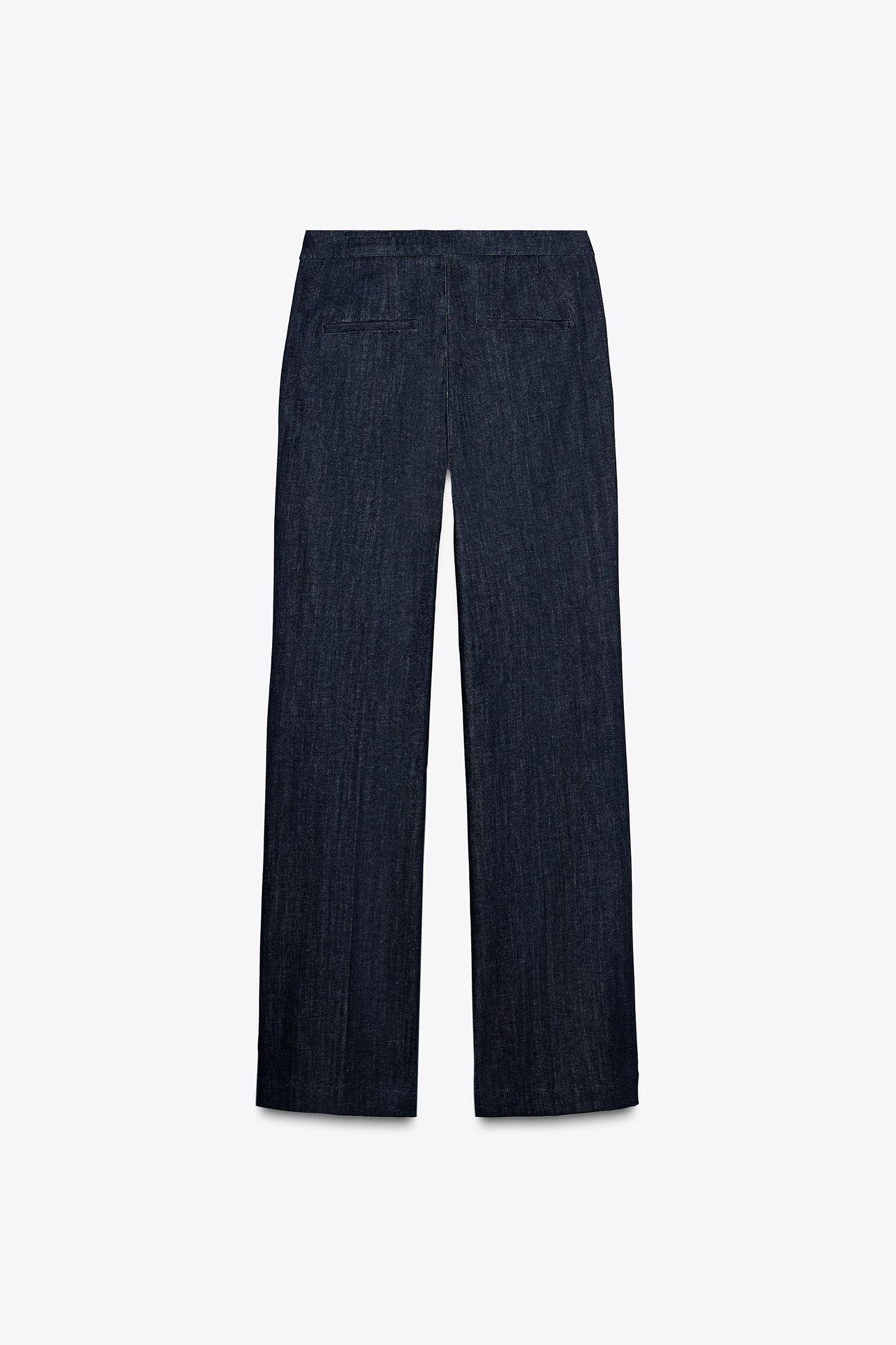 ZW COLLECTION FLARE MID-RISE JEANS Product Image