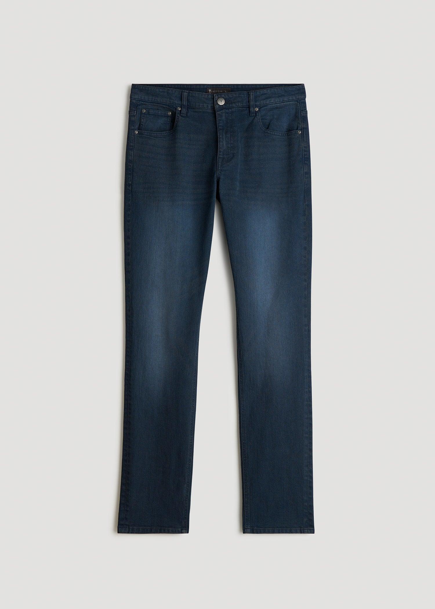Carman TAPERED Jeans for Tall Men in Faded Blue Black Male Product Image