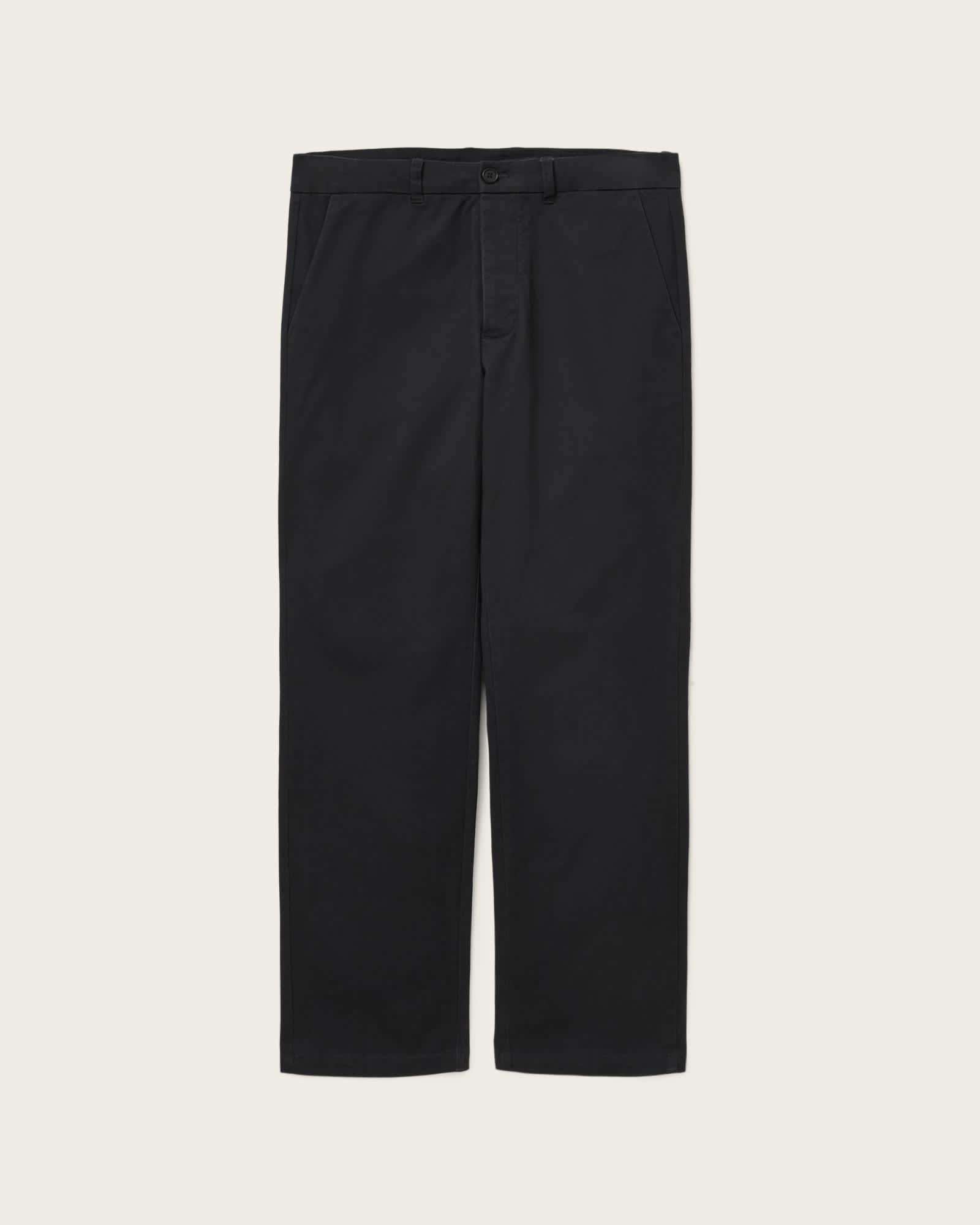 Beckley Slim Fit Chinos KOTO BLACK | ALLSAINTS US Product Image