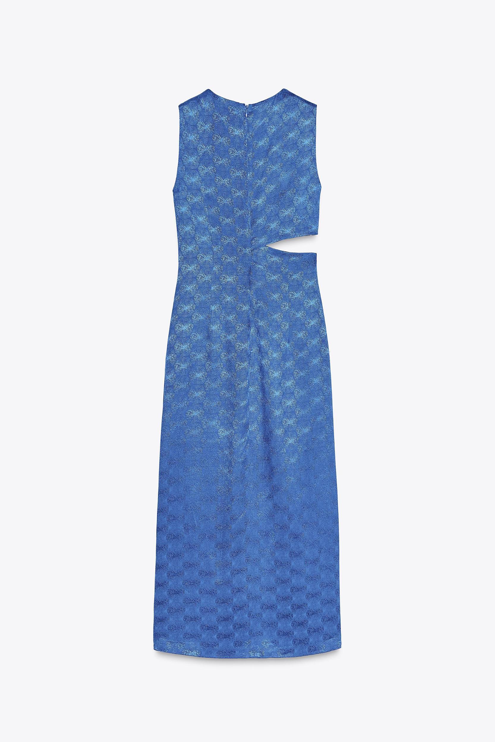 JACQUARD MIDI DRESS Product Image