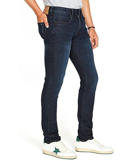 Buffalo David Bitton Skinny Max Fit Dark Wash Jeans Product Image