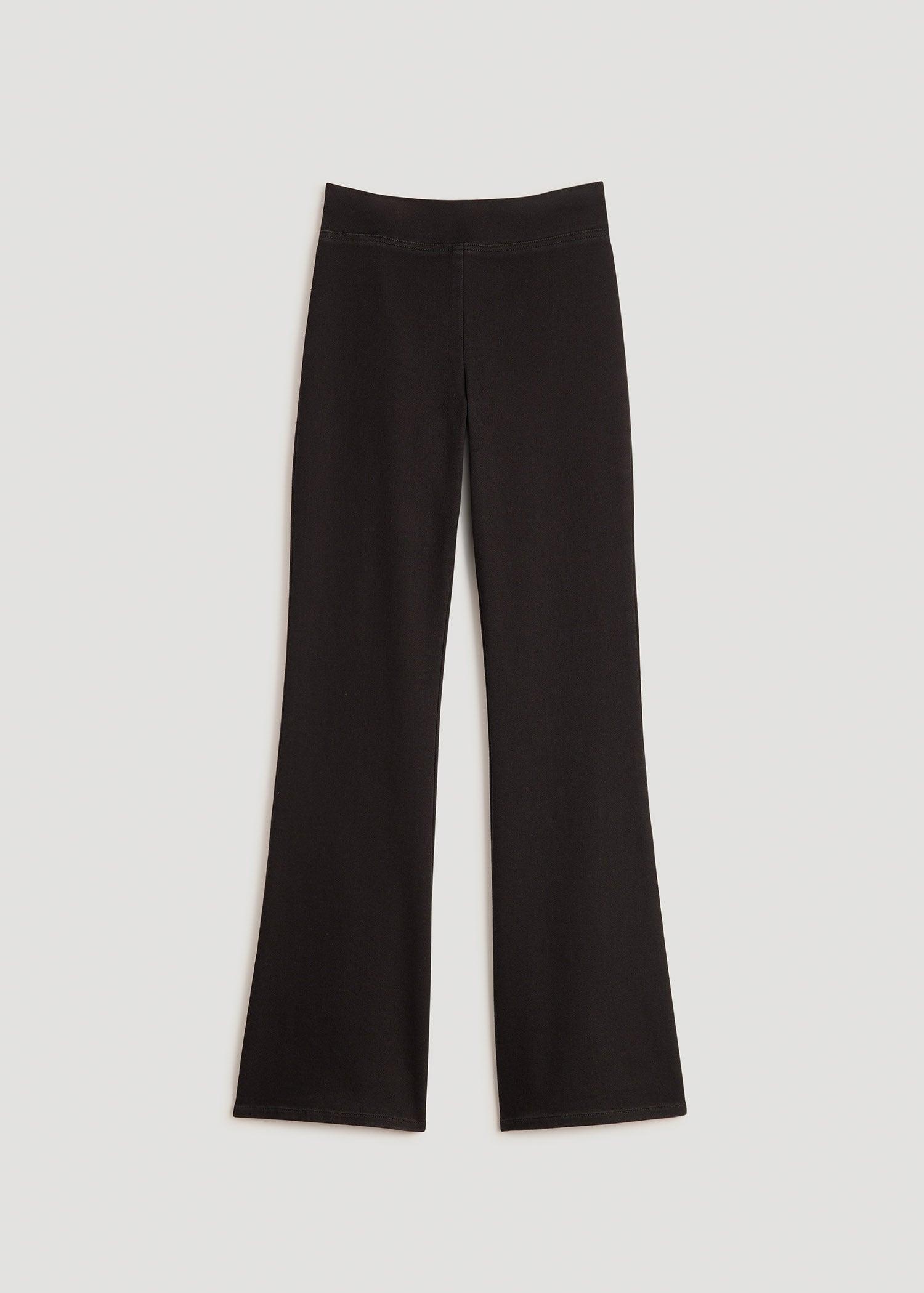 Chloe Pull-on Flare Jeans for Tall Women in Washed Black Female Product Image