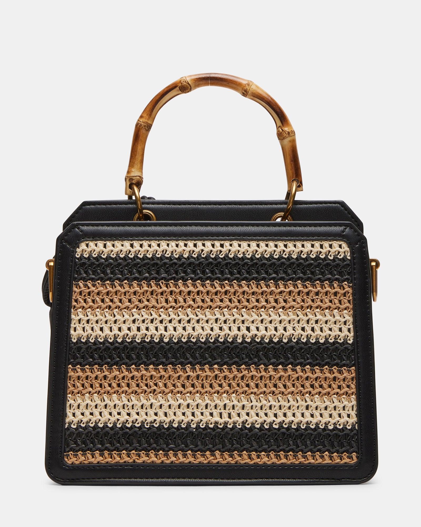 EVELYN BEACHY BAG BLACK/TAN Female Product Image