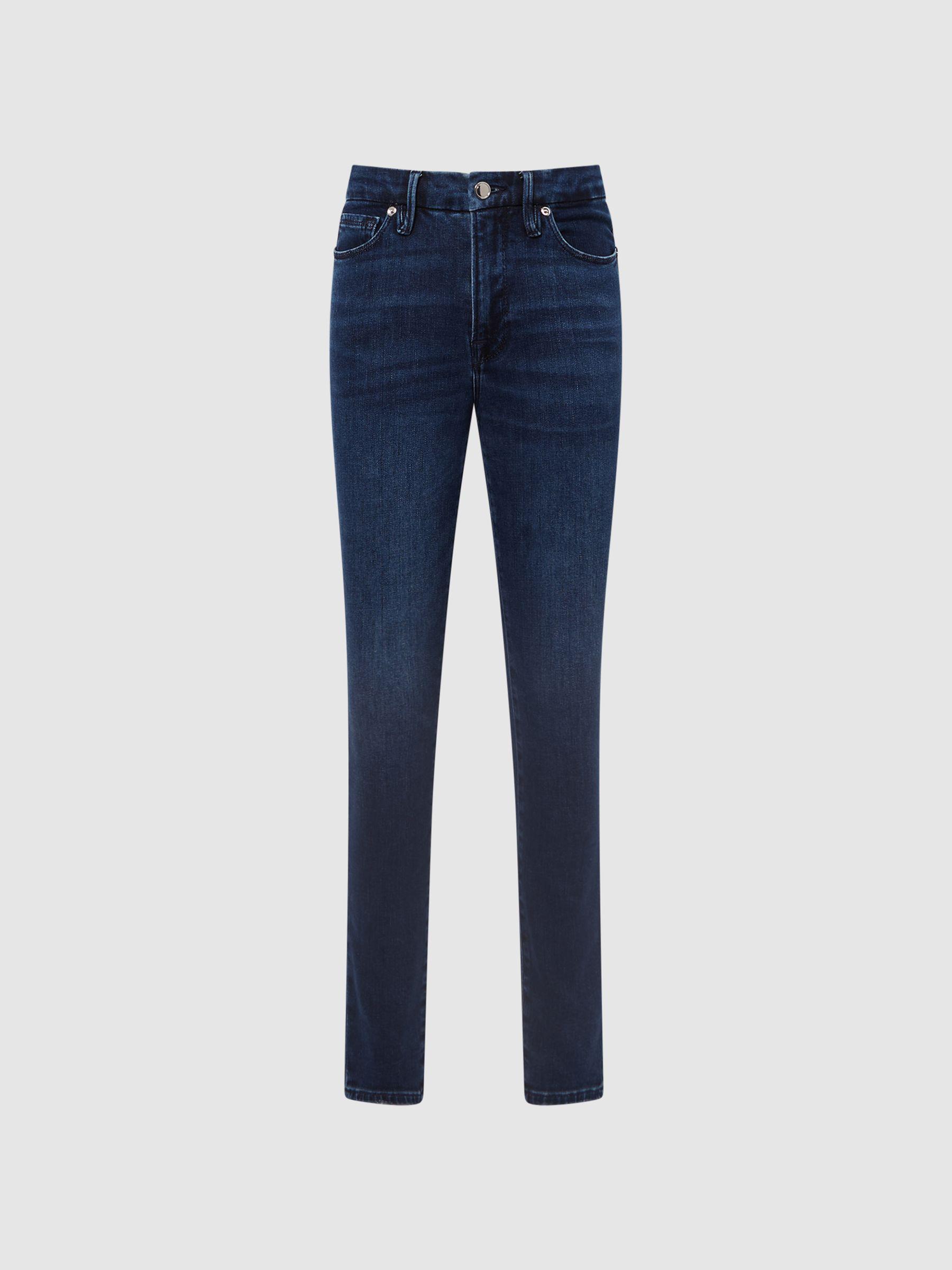 Good American High Waist Skinny Jeans in Indigo Product Image