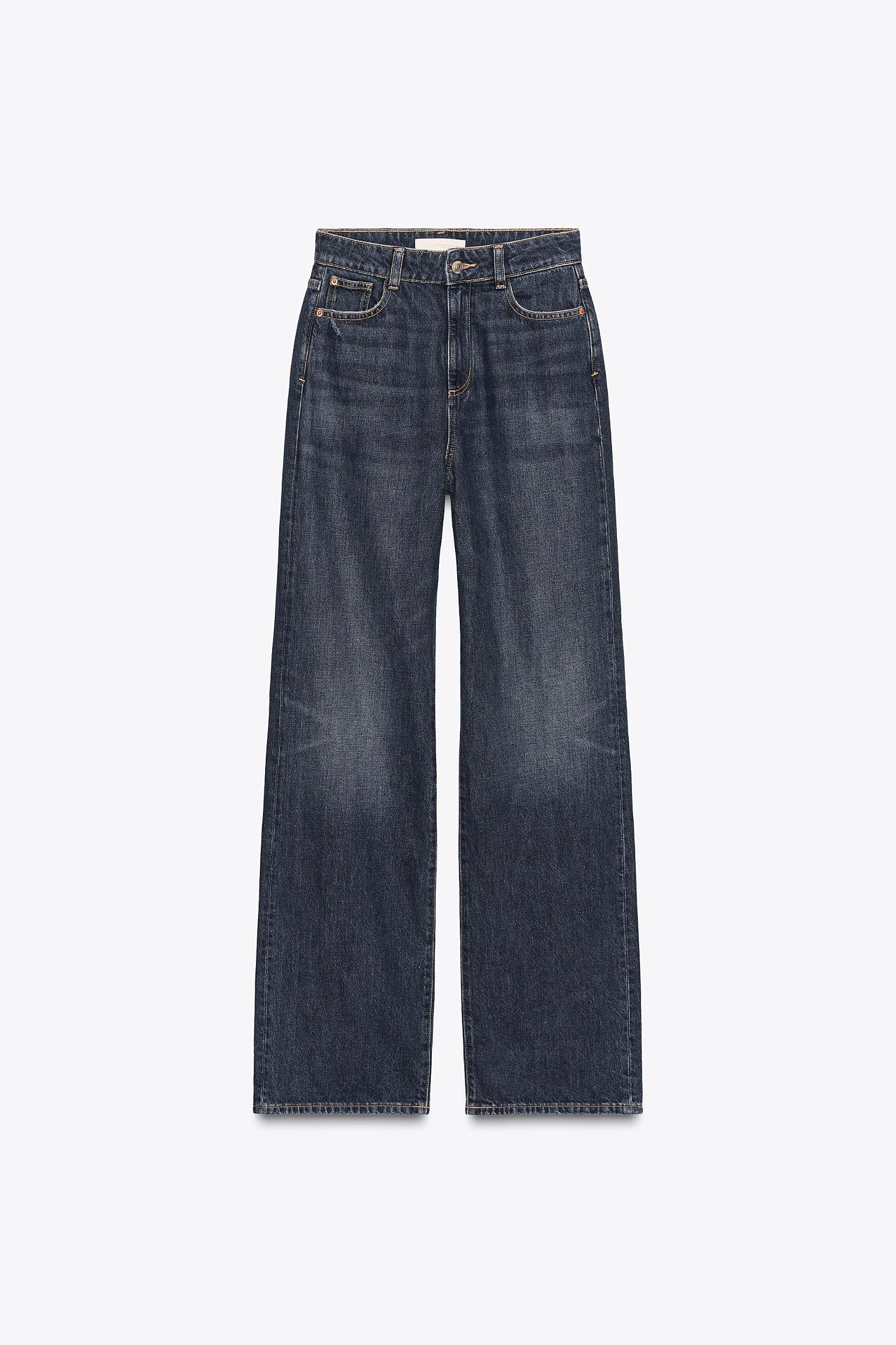 Z.04 STRAIGHT FULL LENGTH HIGH WAISTED JEANS Product Image
