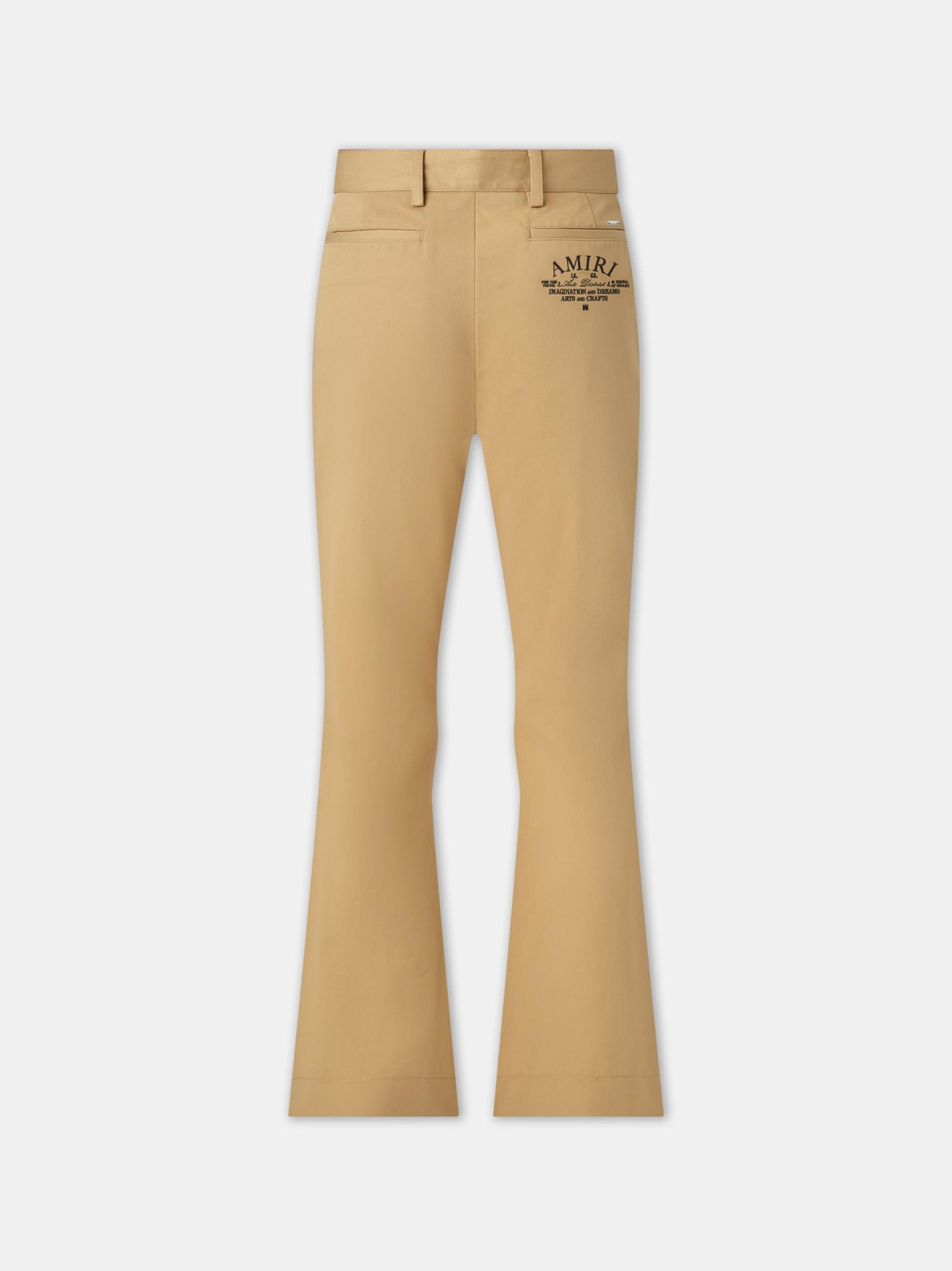 CHINO KICK FLARE - SEPIA TINT Male Product Image
