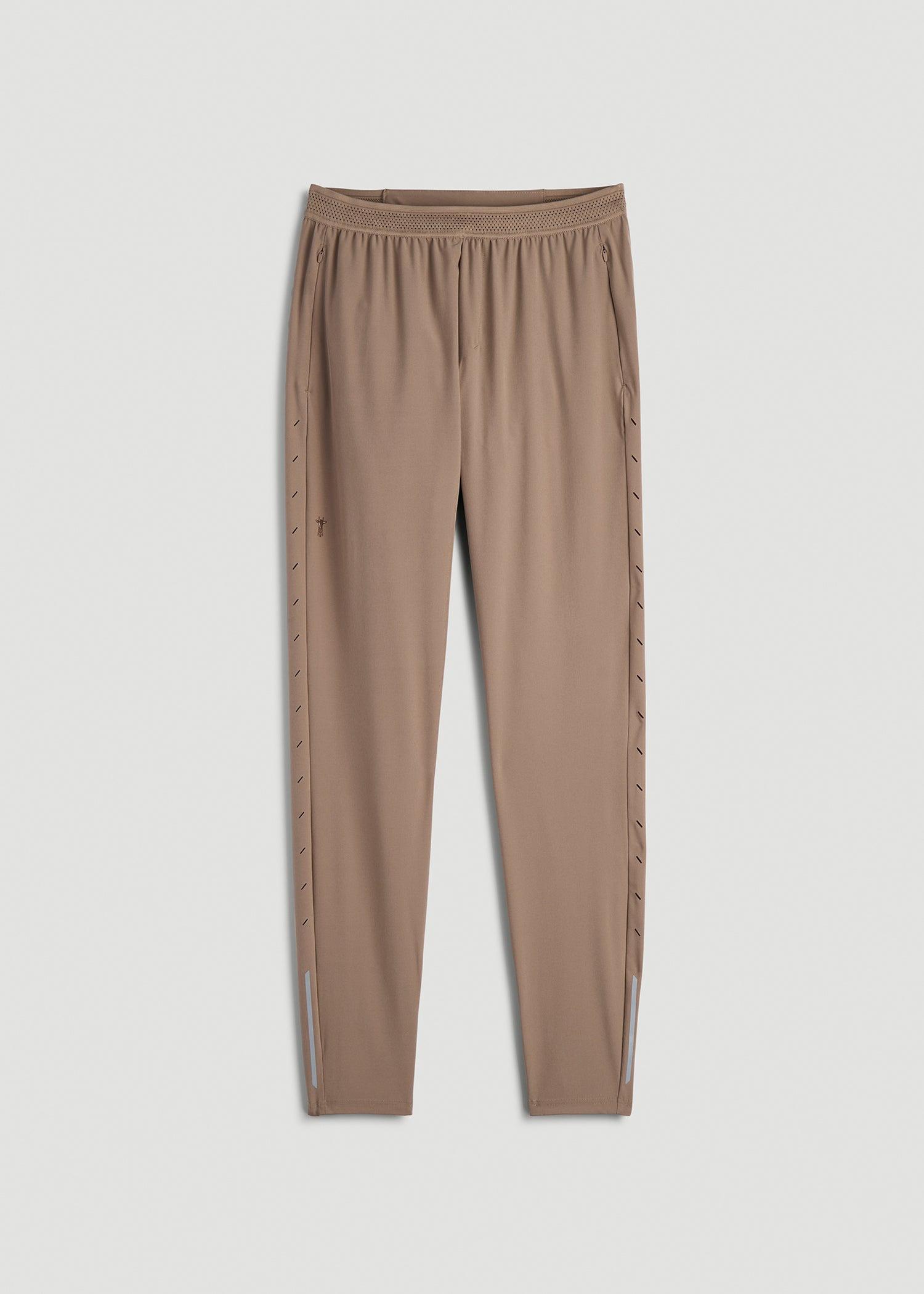 Featherweight Running Pants for Tall Men in Dark Sand Male Product Image