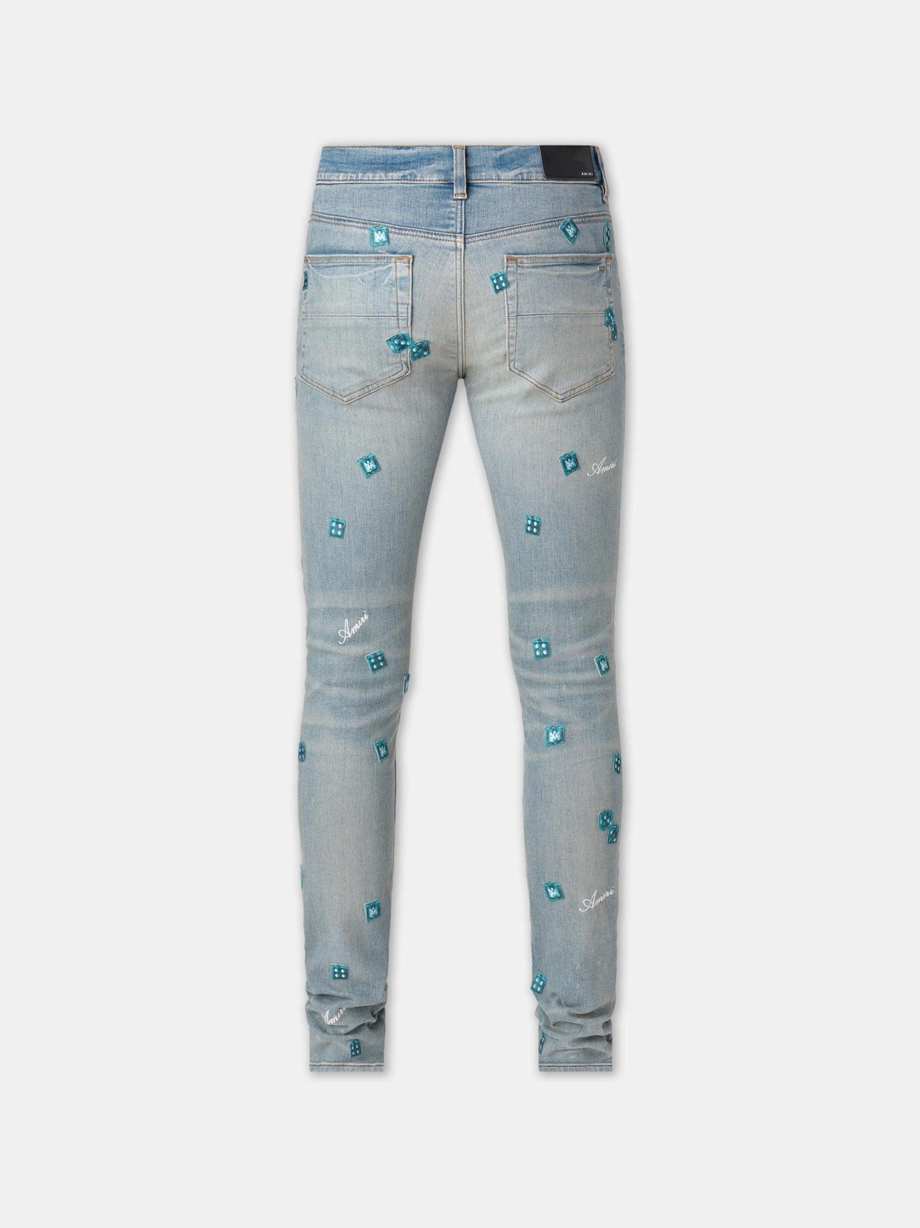 AMIRI DICE SKINNY JEAN - Clay Indigo Product Image