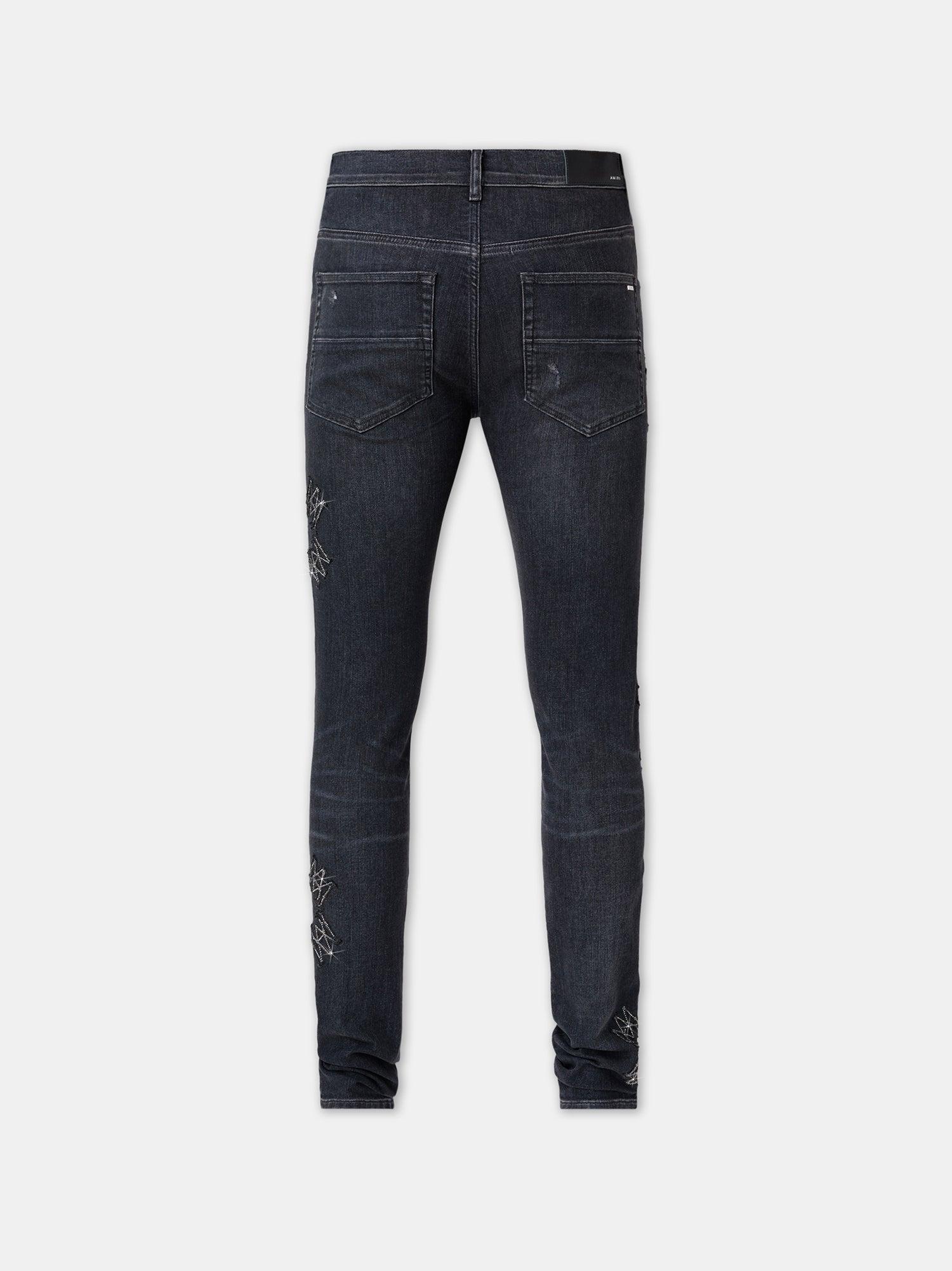 CRYSTAL MA QUAD SKINNY JEAN - Vintage Black Product Image