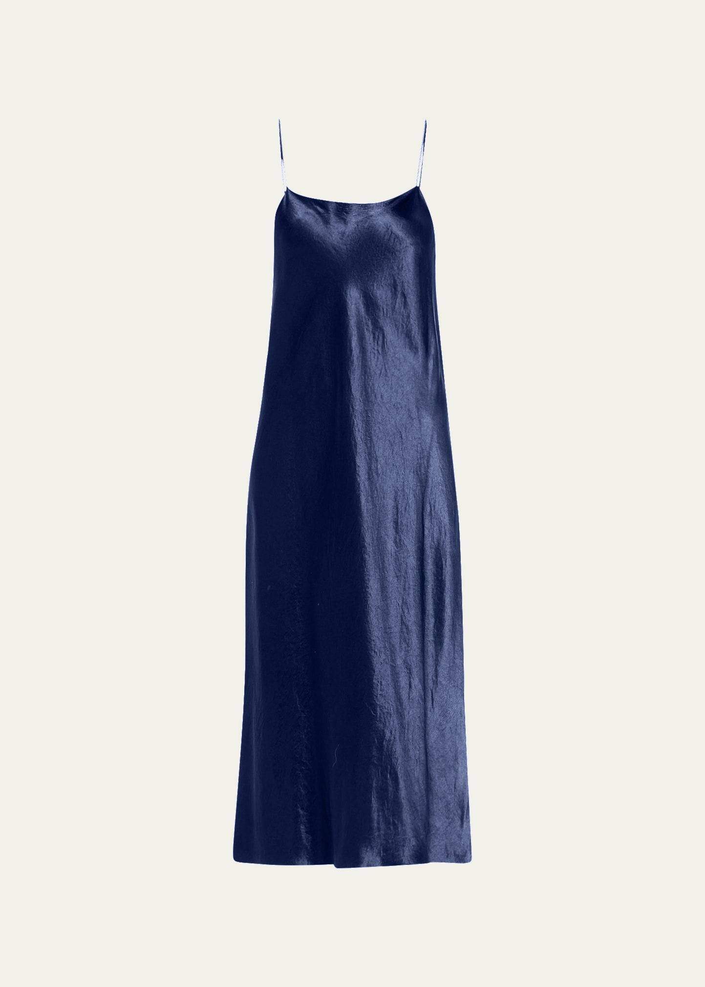 Womens Satin Slip Dress Product Image
