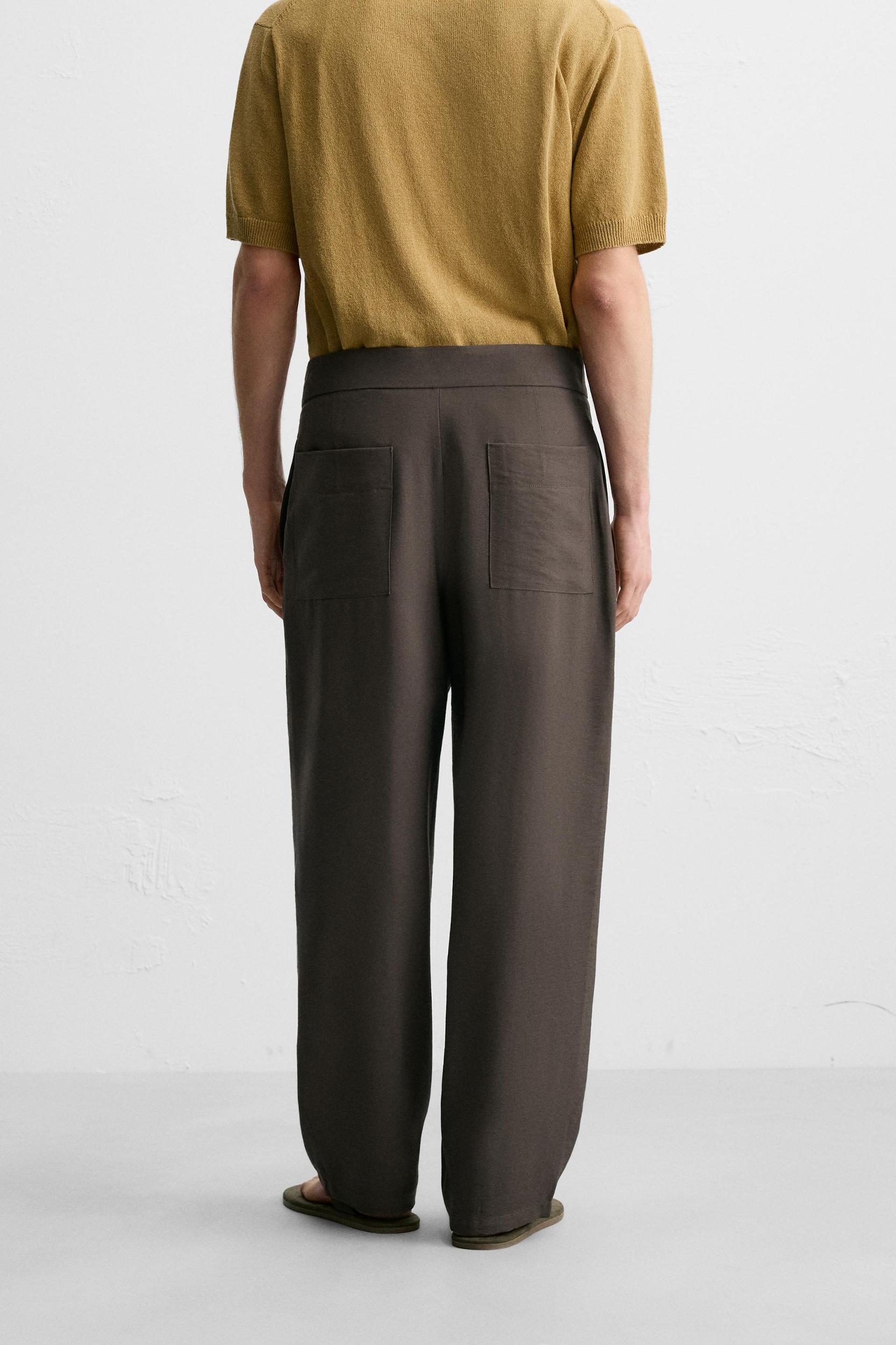 FLOWY DRAWSTRING PANTS Product Image