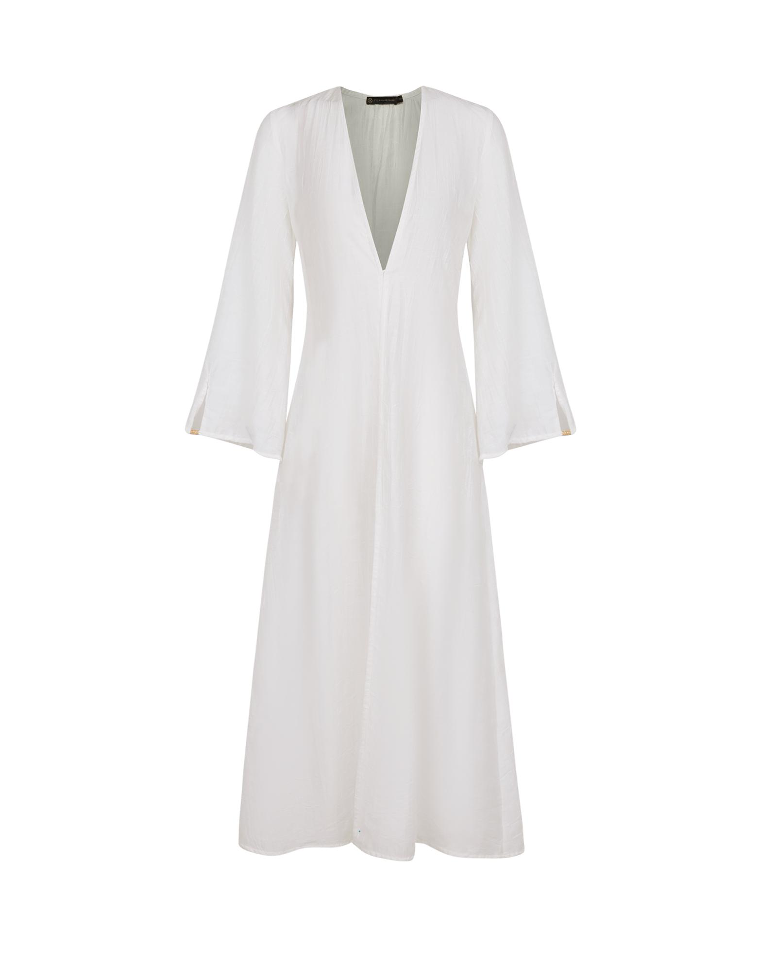 Lys Long Cardigan - Off White Product Image