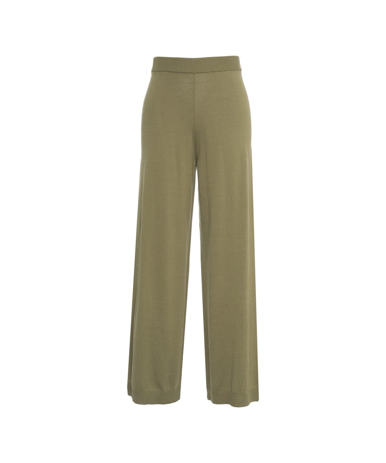 Wide leg knitted pants Product Image