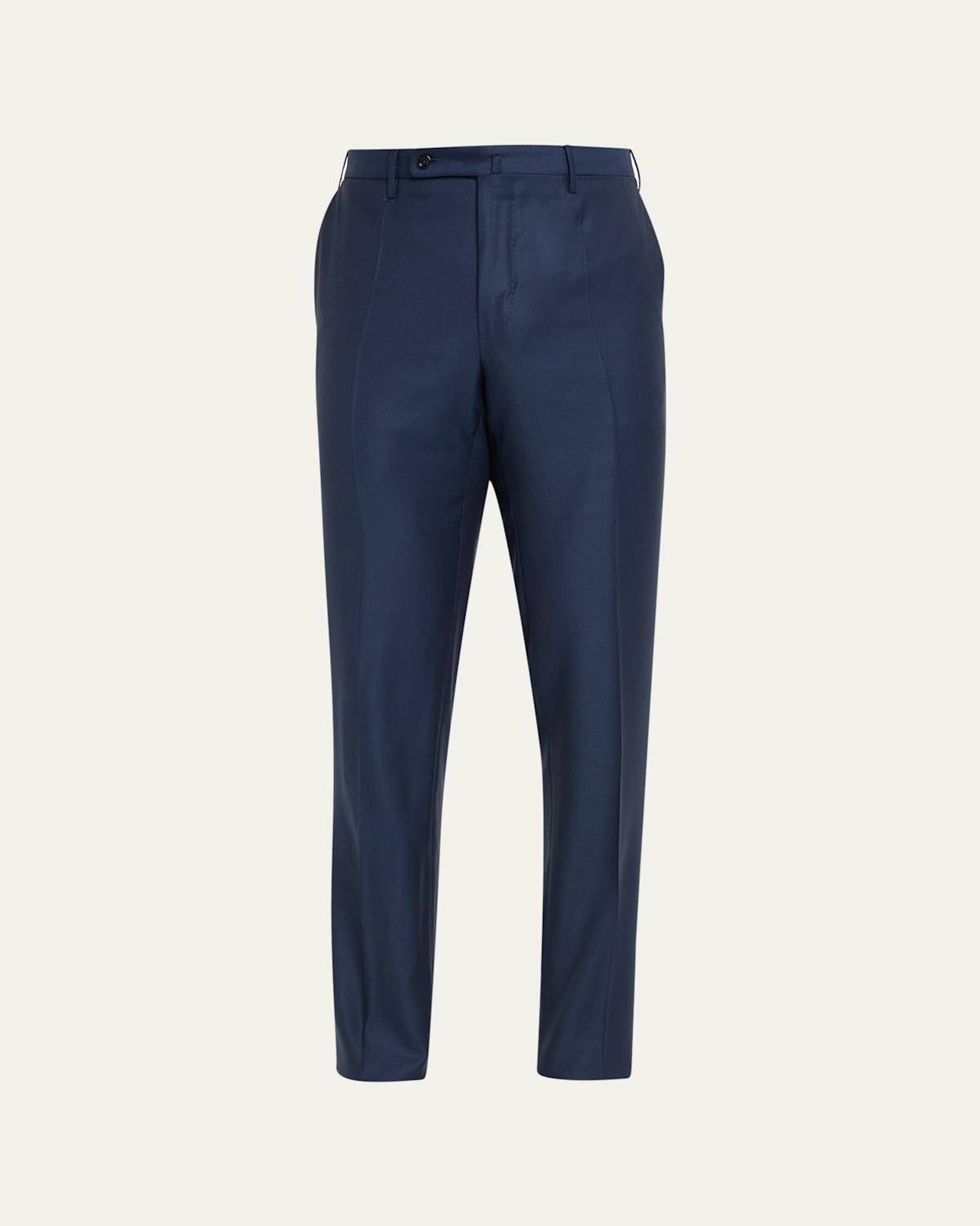 Mens Super 160s Wool Dress Pants Product Image