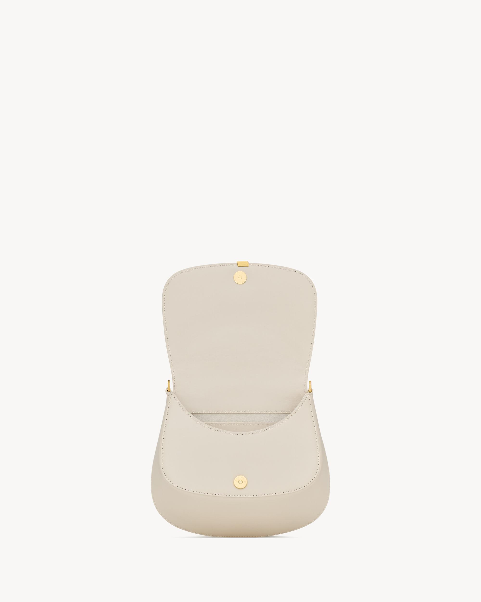 Mini VOLTAIRE TOP HANDLE bag in BOX SAINT LAURENT Product Image