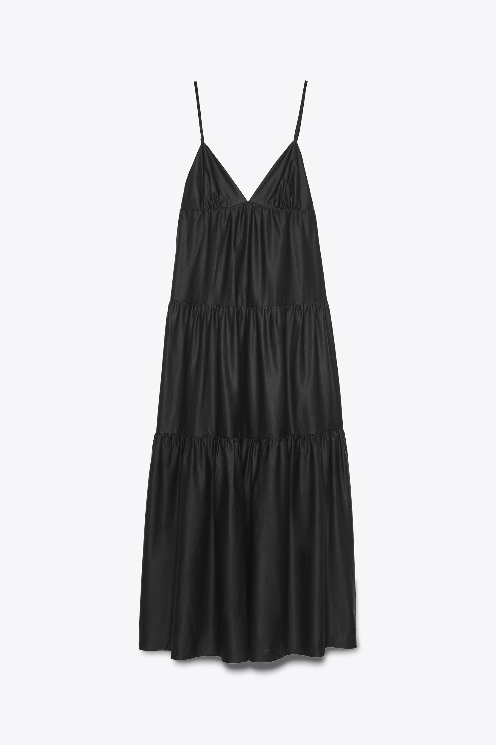 PANELED MIDI DRESS Product Image