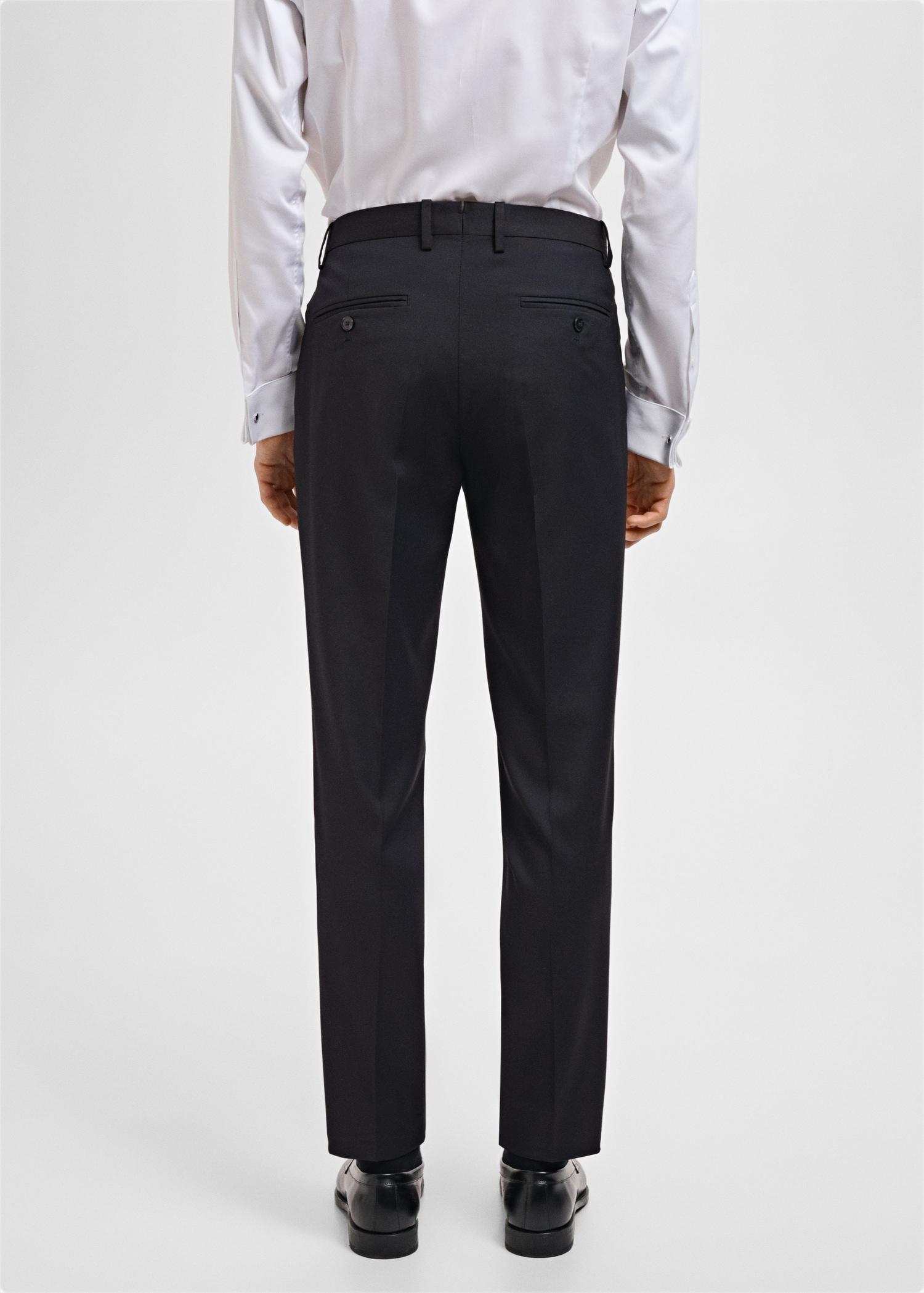 Monaco slim-fit suit pants - Men | MANGO USA Product Image