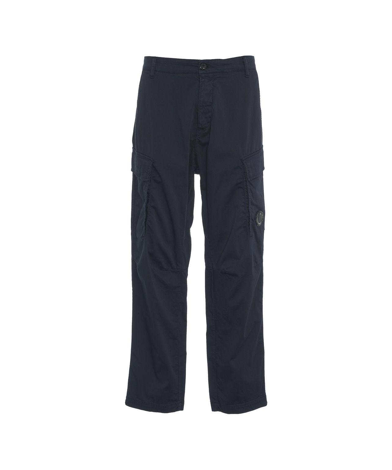 Cargo pants with logo patch Product Image