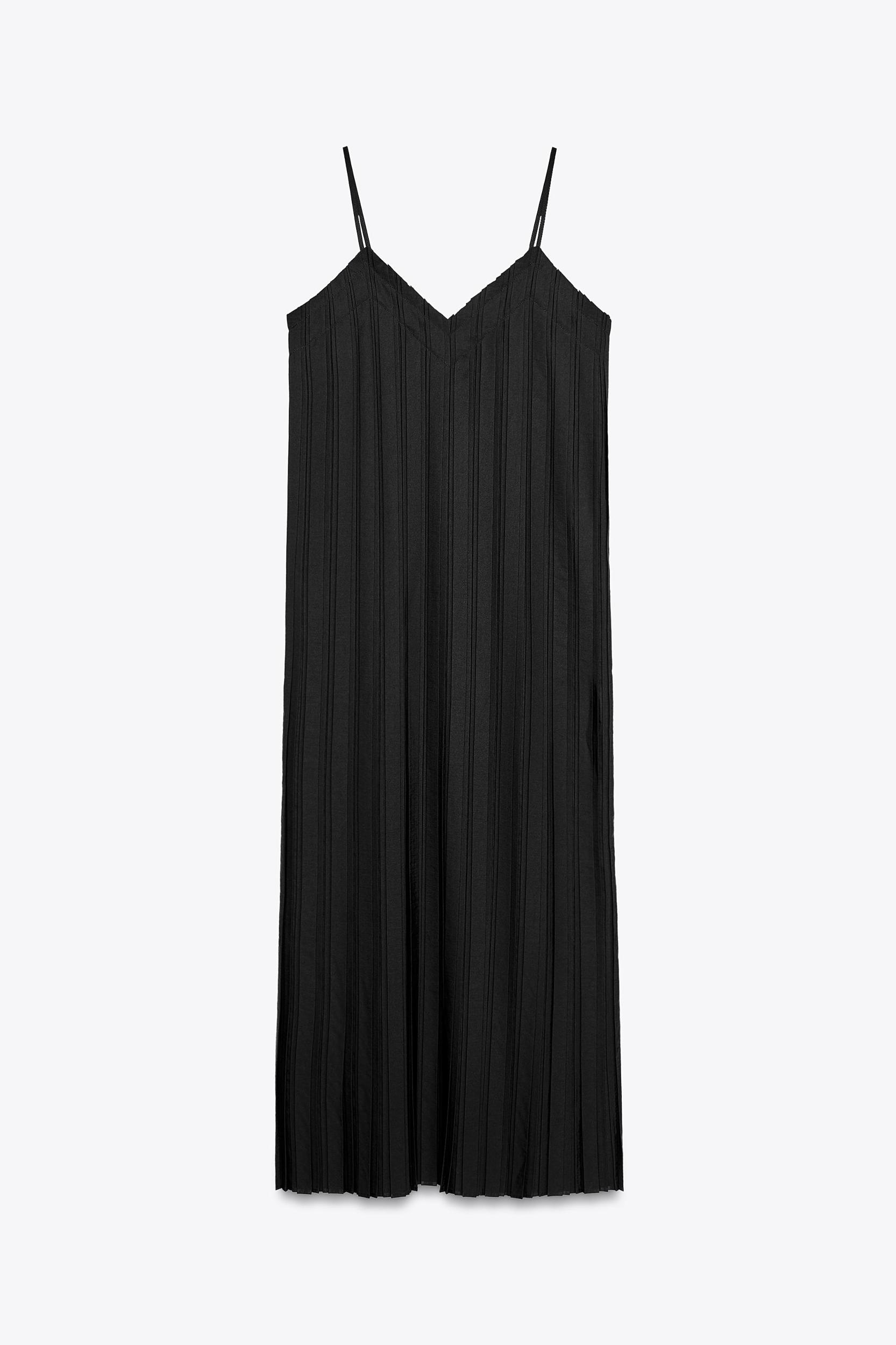 ZW COLLECTION PLEATED MIDI DRESS Product Image
