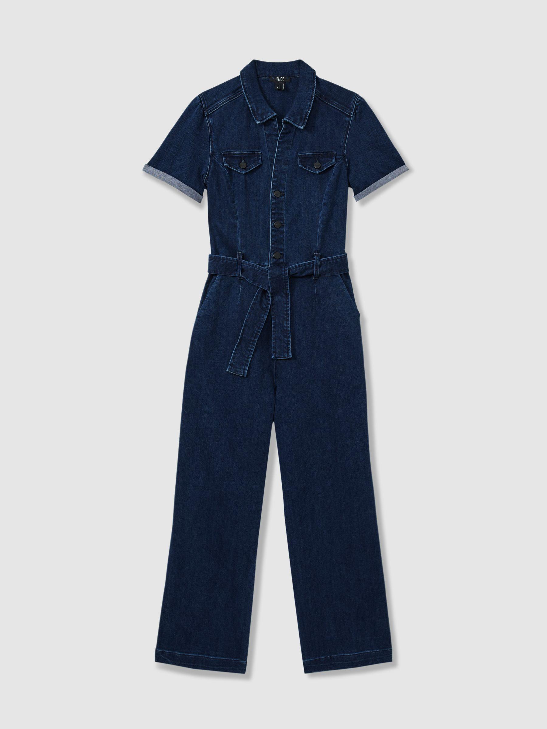 Paige Cropped Jumpsuit in Jelina Product Image