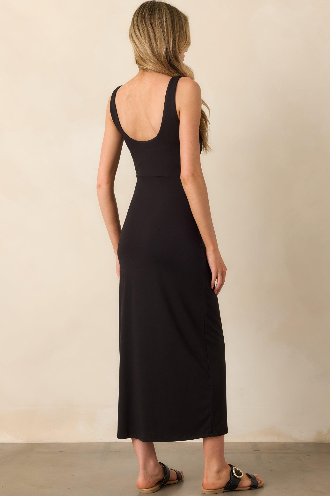 Z Supply Black Valencia Midi Dress Product Image