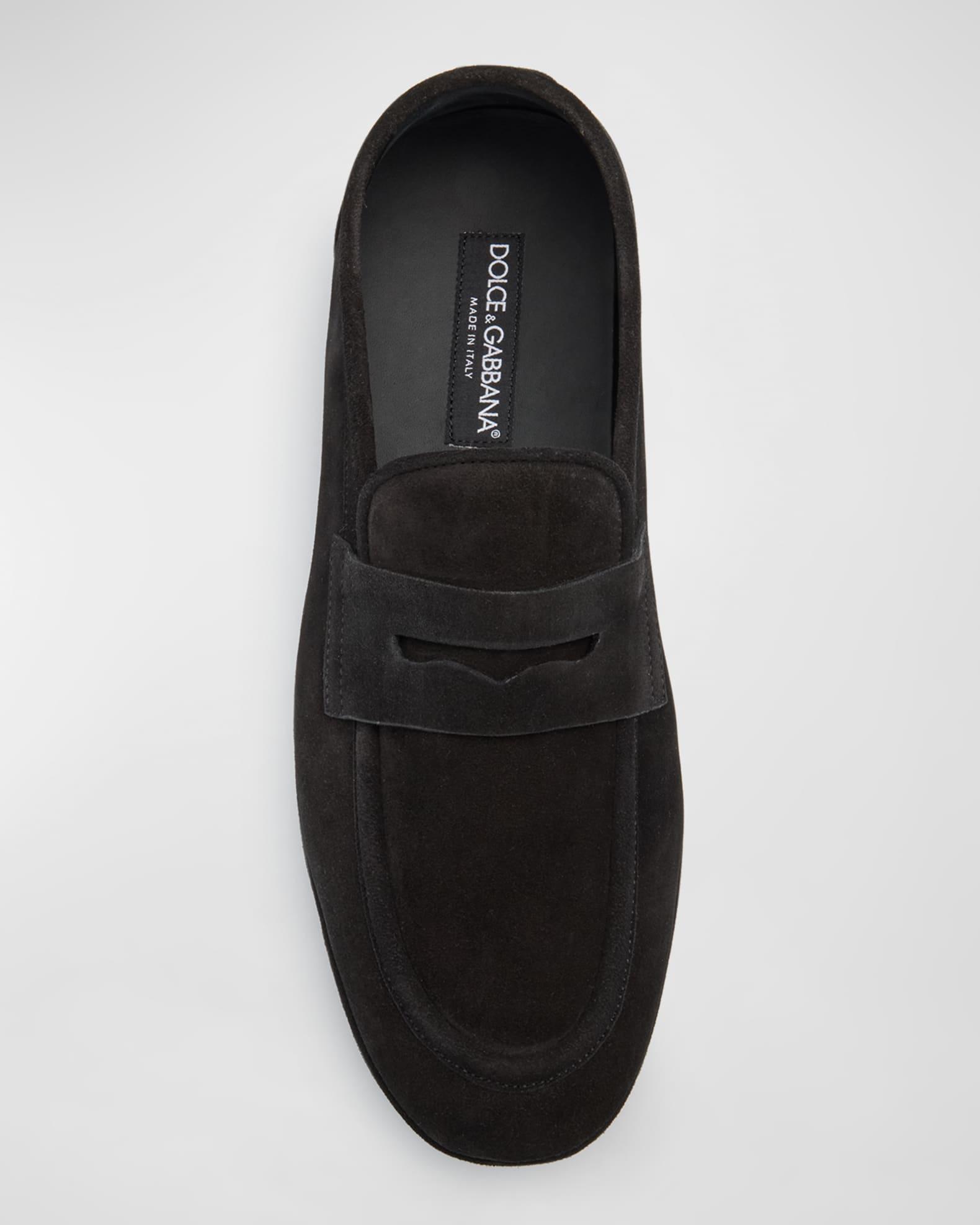 Men's Formale Suede Penny Loafers Product Image