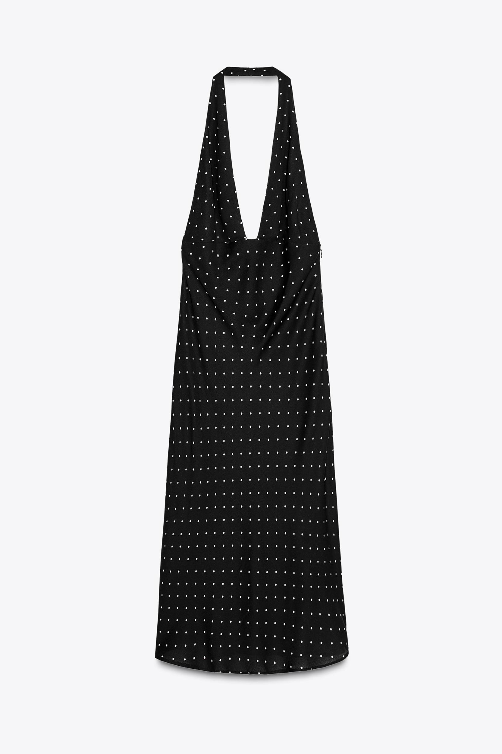ZW COLLECTION HALTER POLKA DOT DRESS Product Image