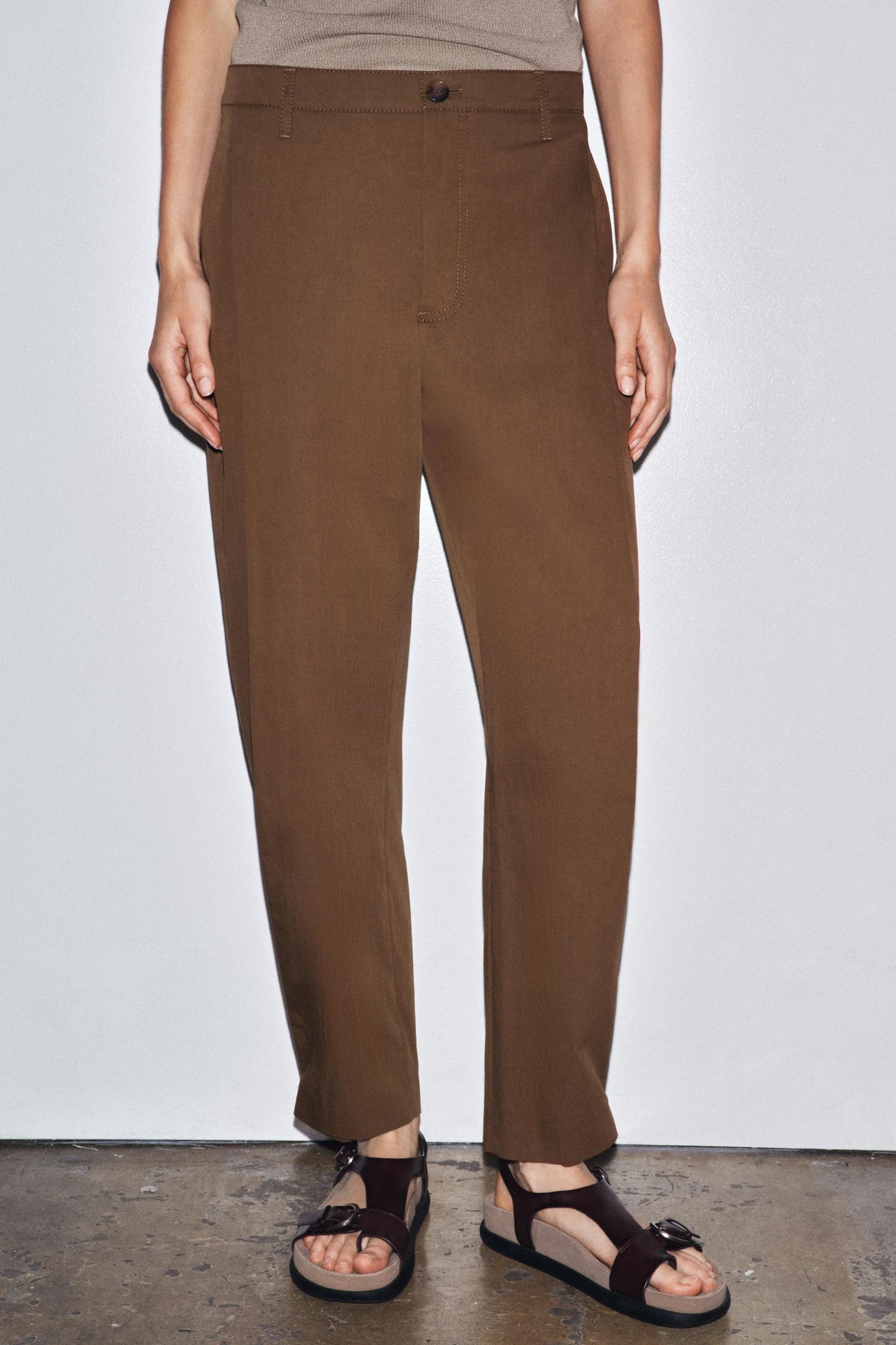 ZW COLLECTION PLEATED PANTS WITH BELT LOOPS Product Image