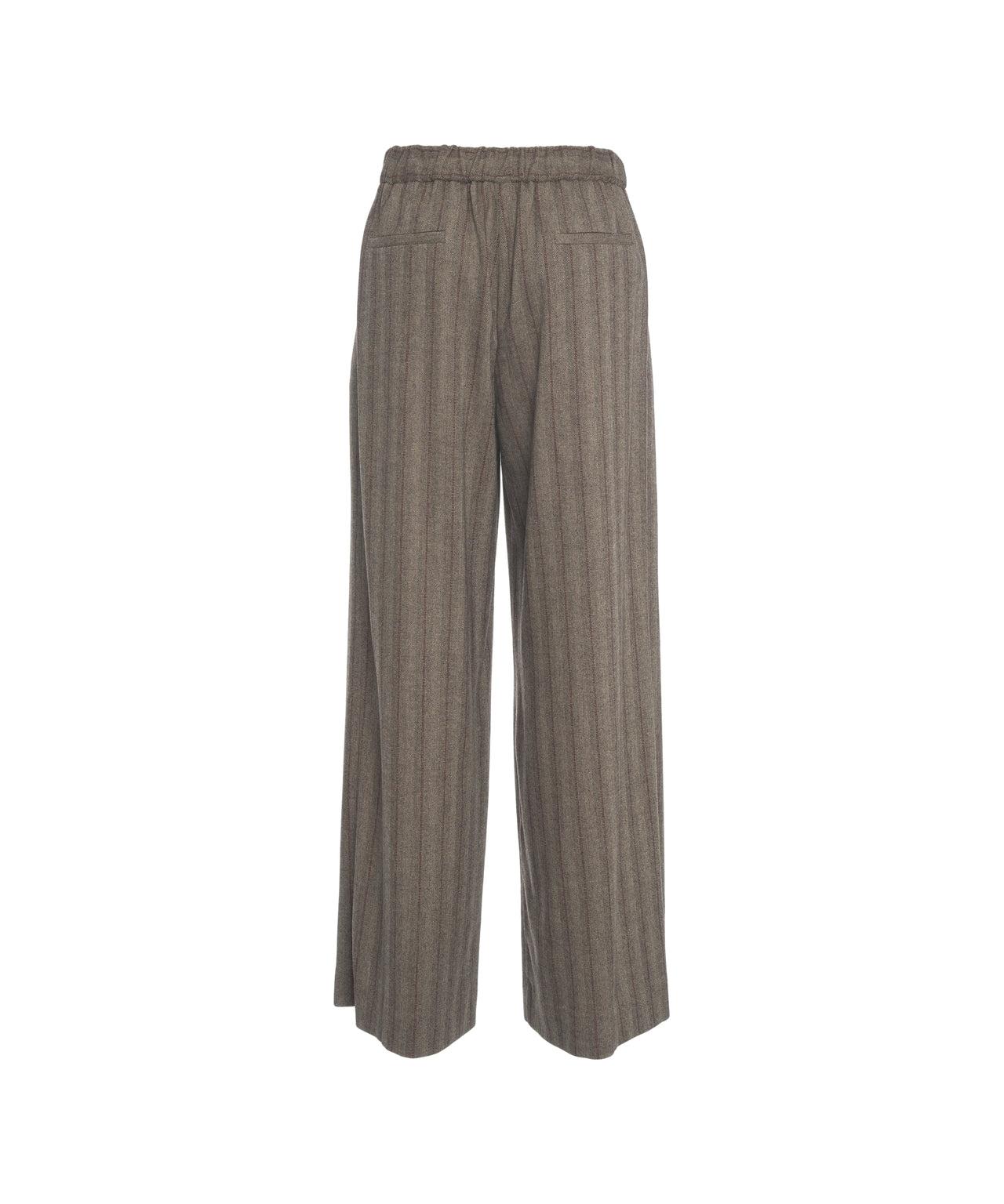 Pleated palazzo pants Product Image