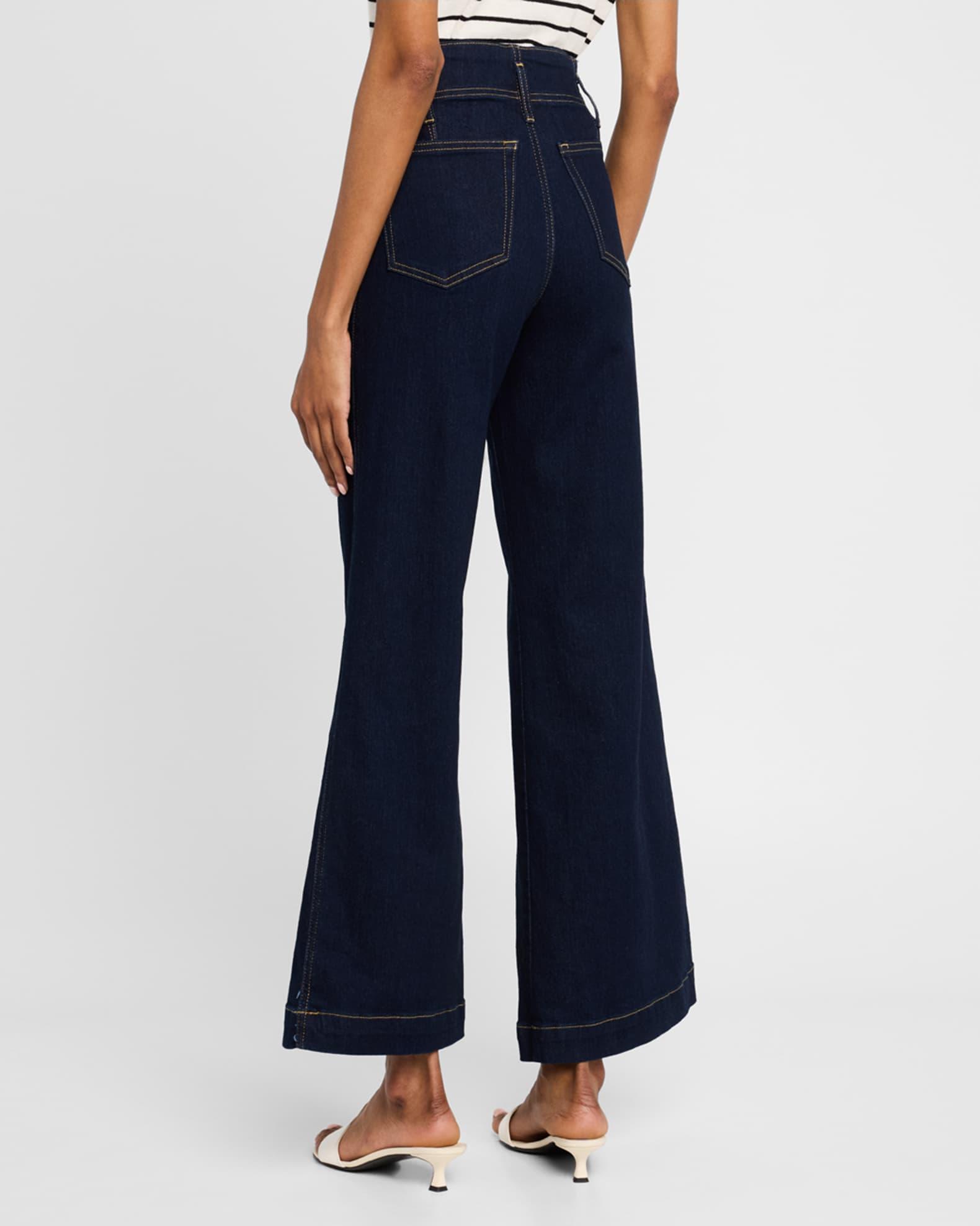 The Seamed Wide Trouser Jeans Product Image