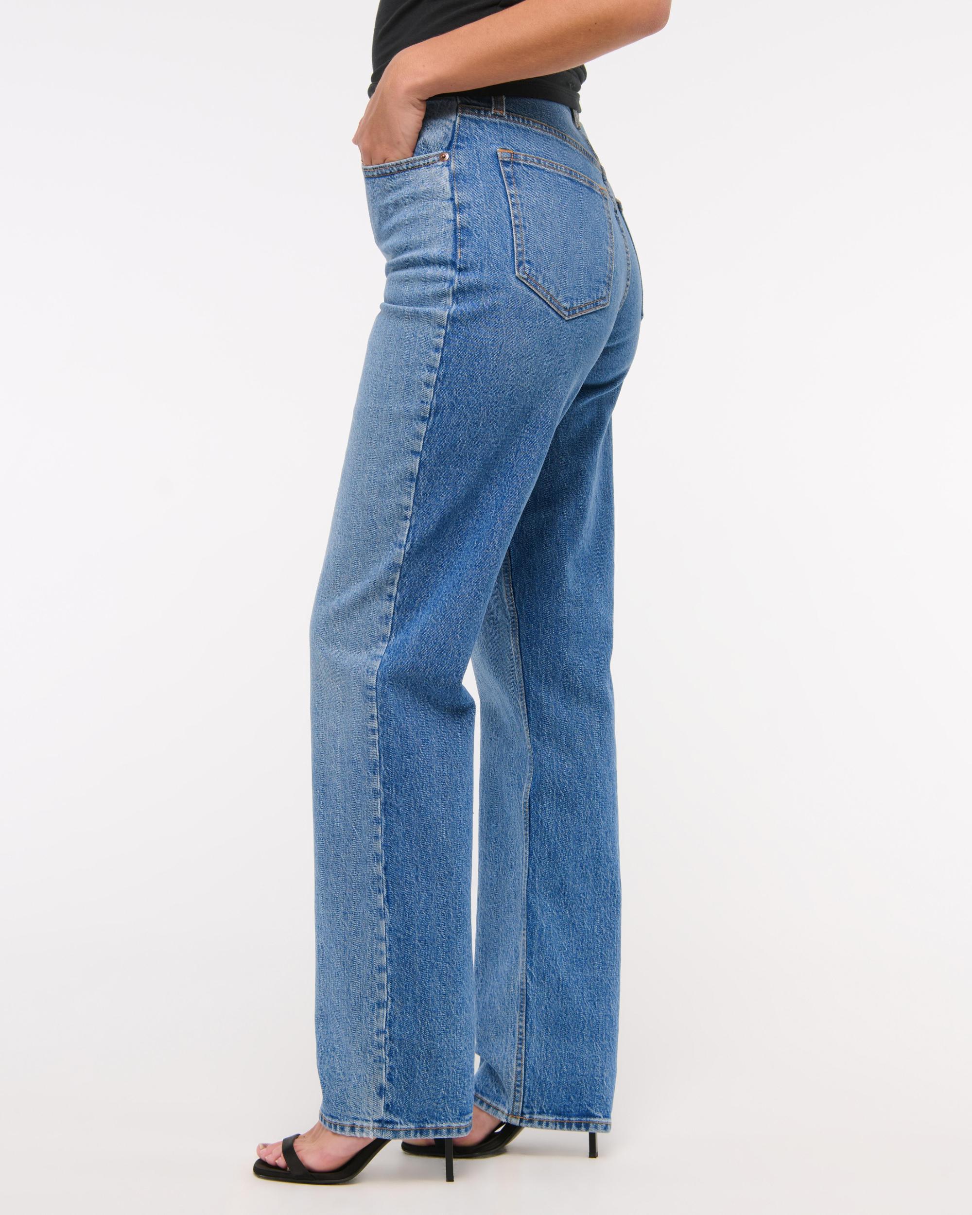 Curve Love Ultra High Rise 90s Straight Jean Product Image