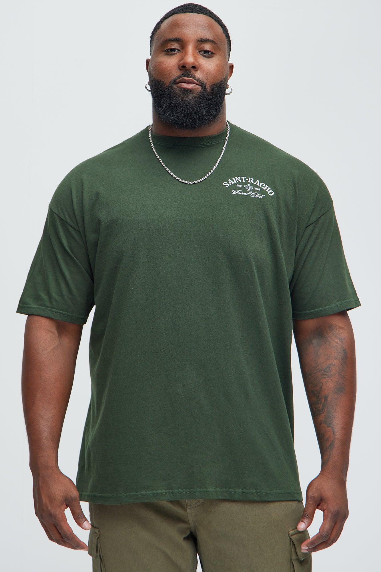 Saint Racho Social Club Short Sleeve Tee - Green Product Image