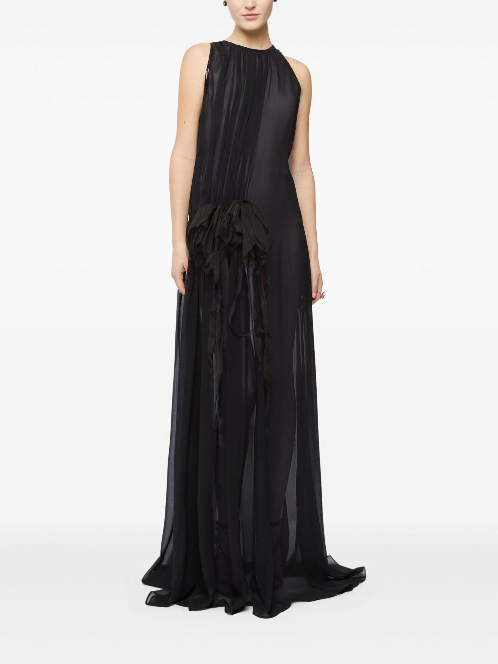 semi-sheer maxi dress Product Image