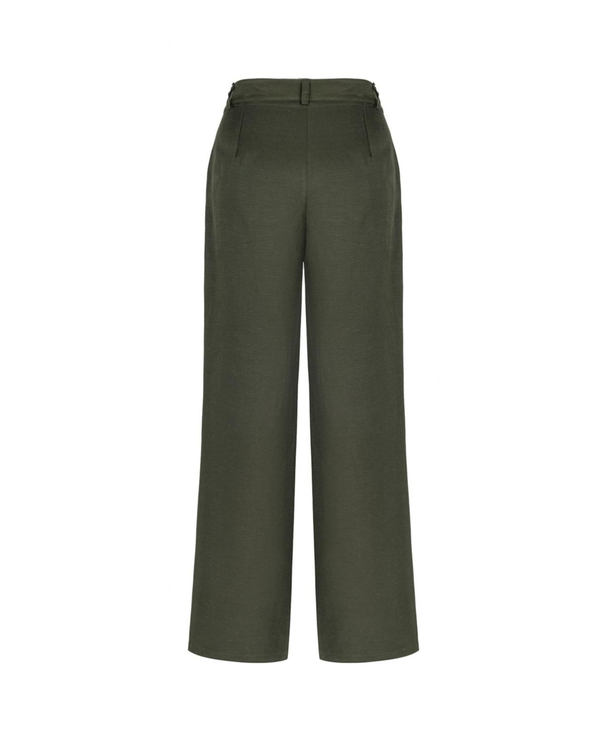 BELTED CREPE JUMPSUIT Product Image