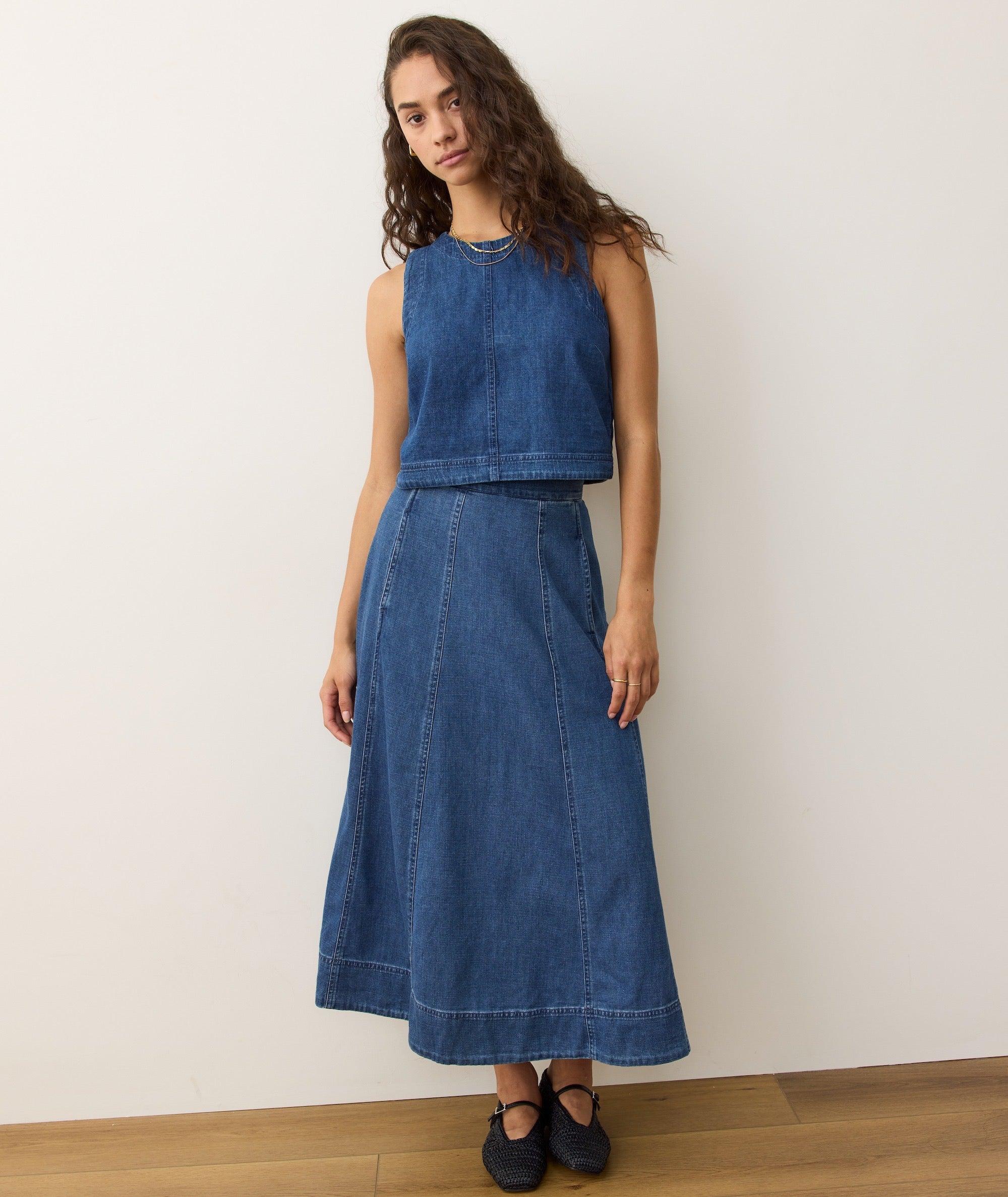 Lainey Denim Skirt Product Image