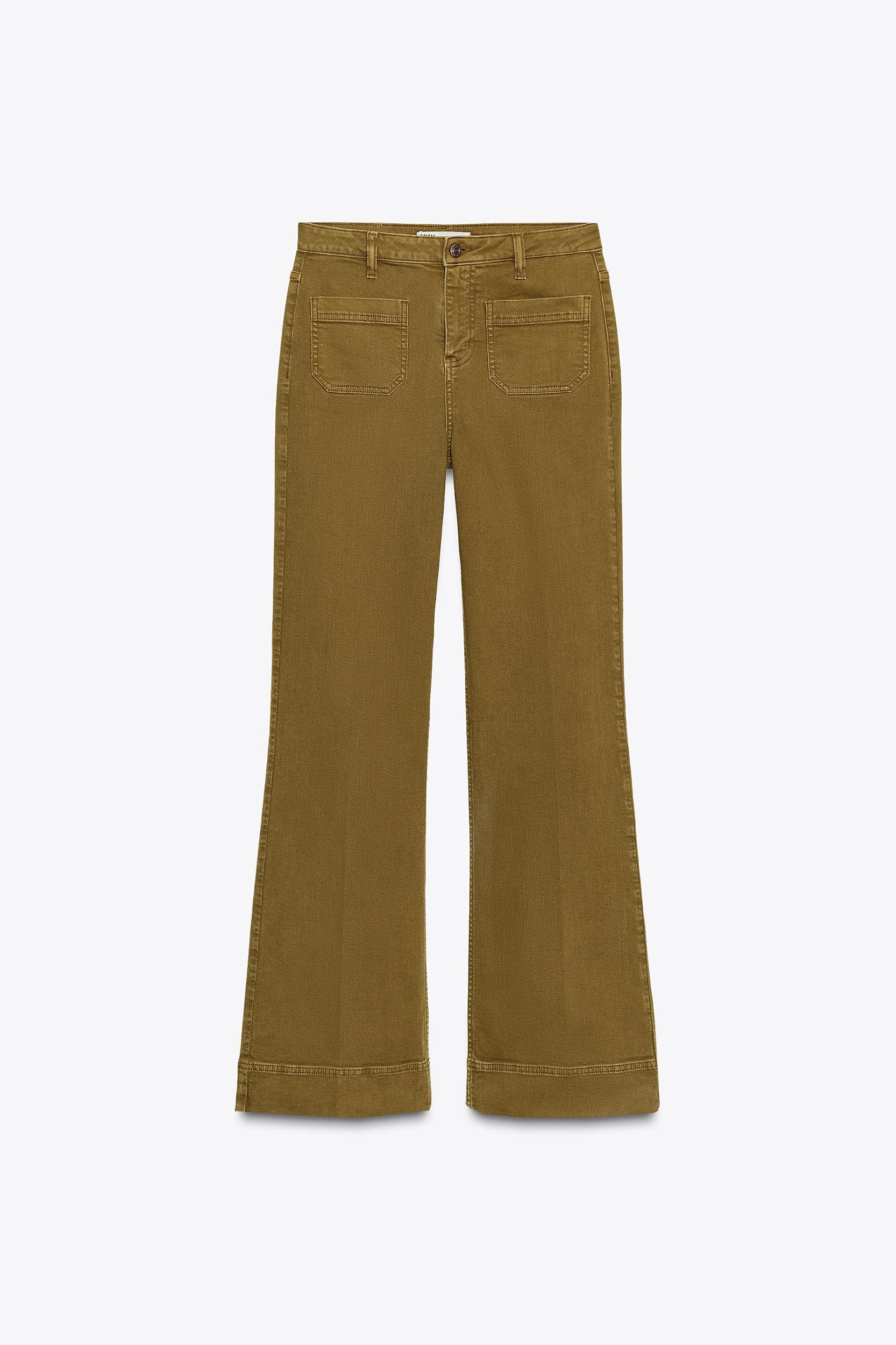 Z1975 HIGH-WAISTED PATCH POCKET JEANS Product Image
