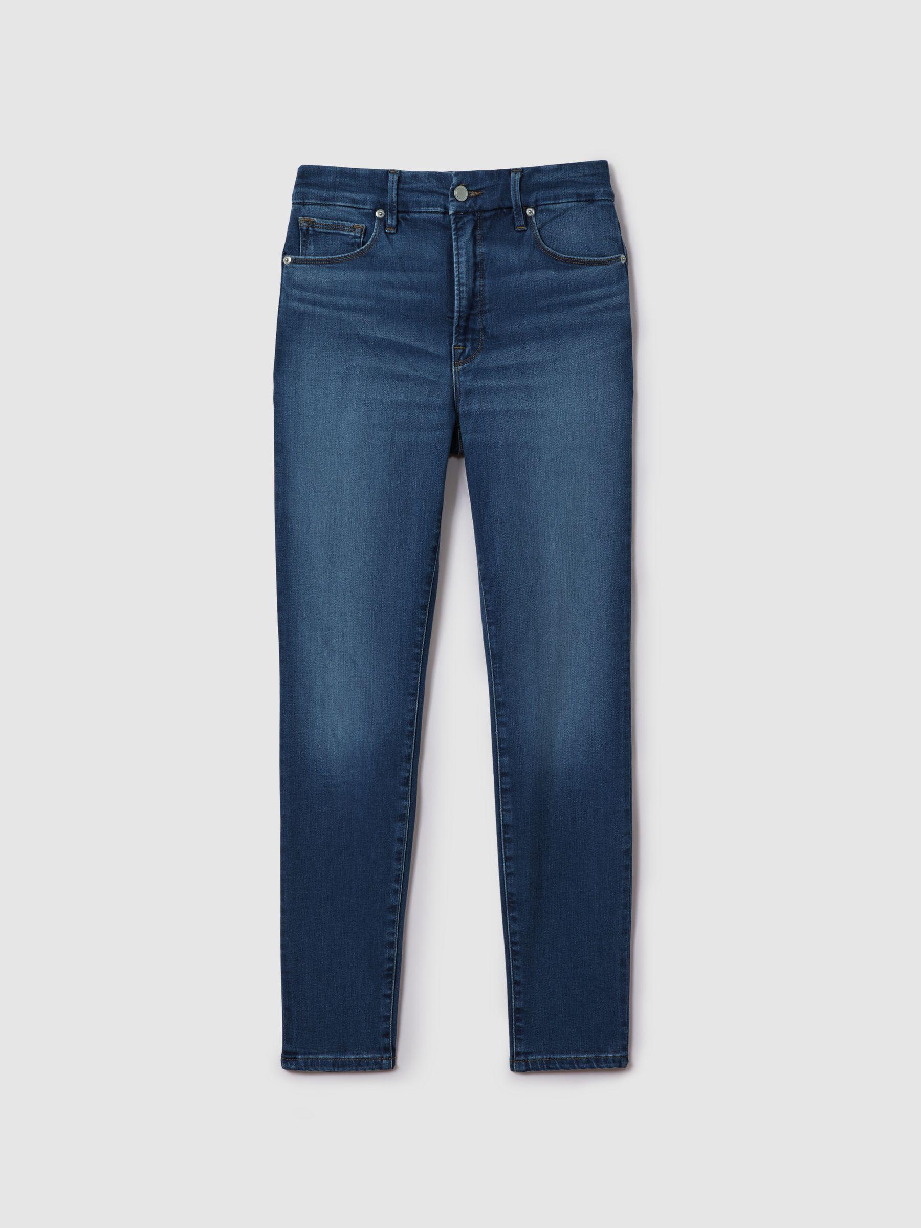 Good American Ultra High Skinny Jeans in Blue Product Image