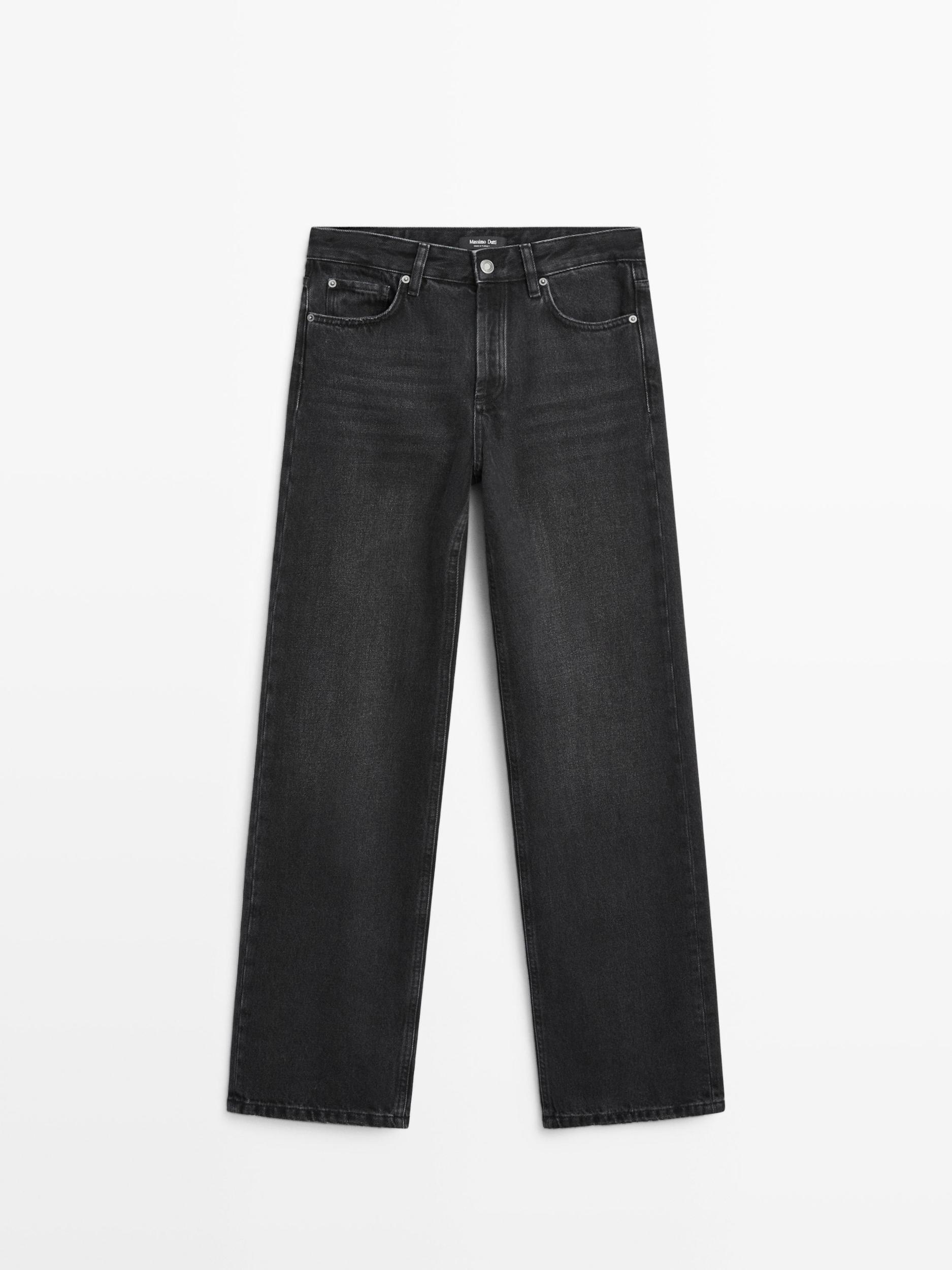 Mid-rise wide-leg jeans Product Image