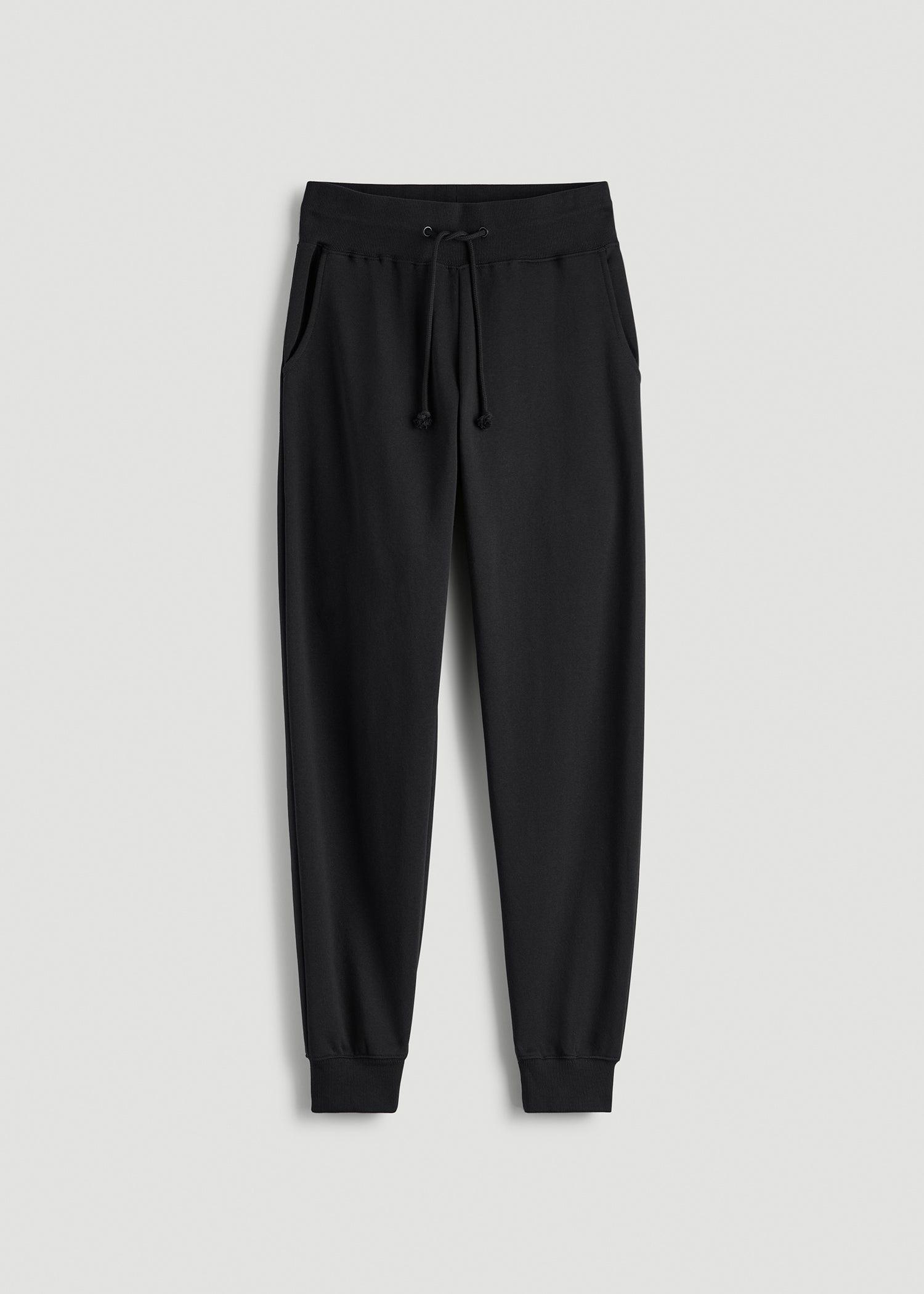 A.T. Basics Athletic Joggers for Tall Women in Black Female Product Image